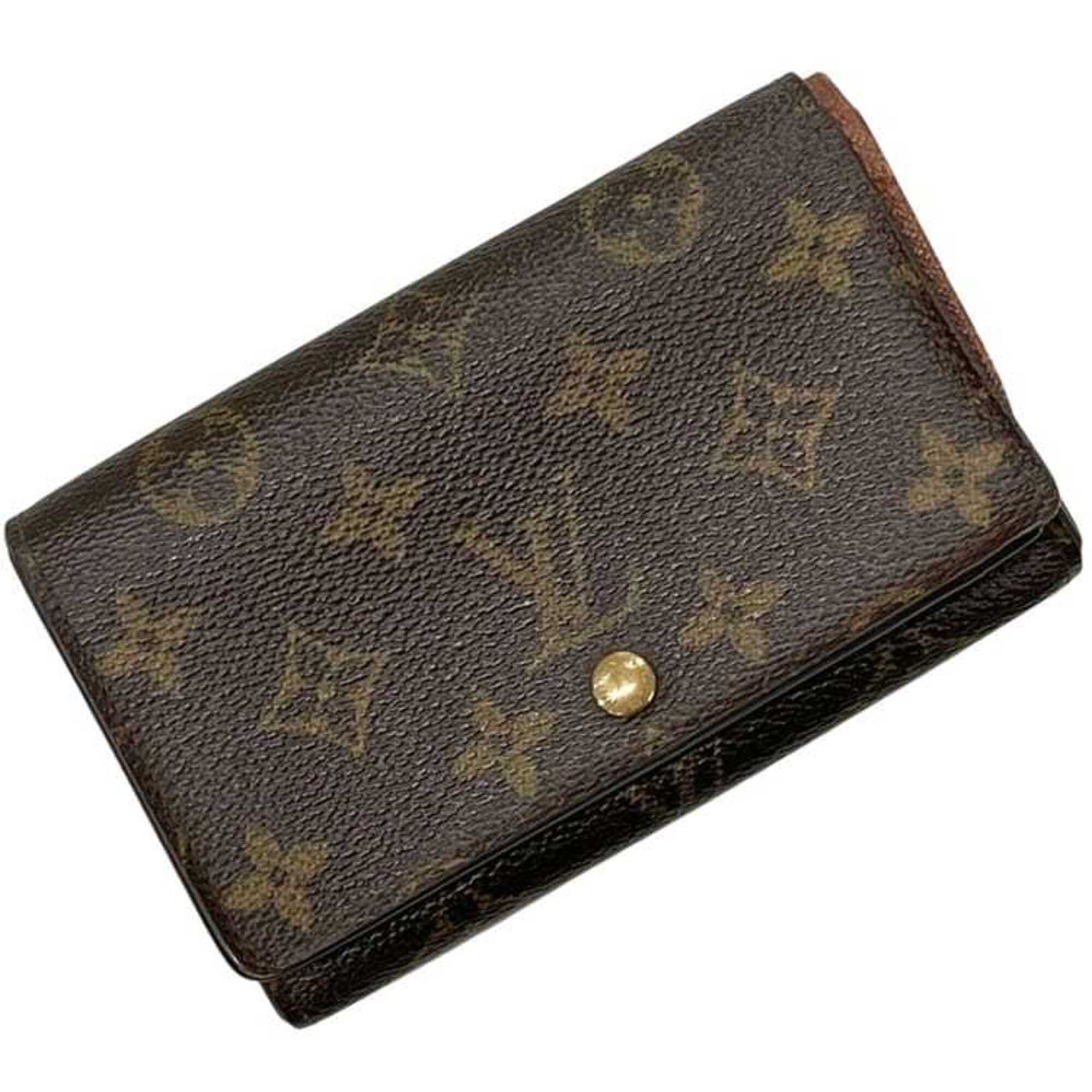 Louis Vuitton Brown Monogram Monogram Wallet (Bi-Fold) (Pre-Owned)