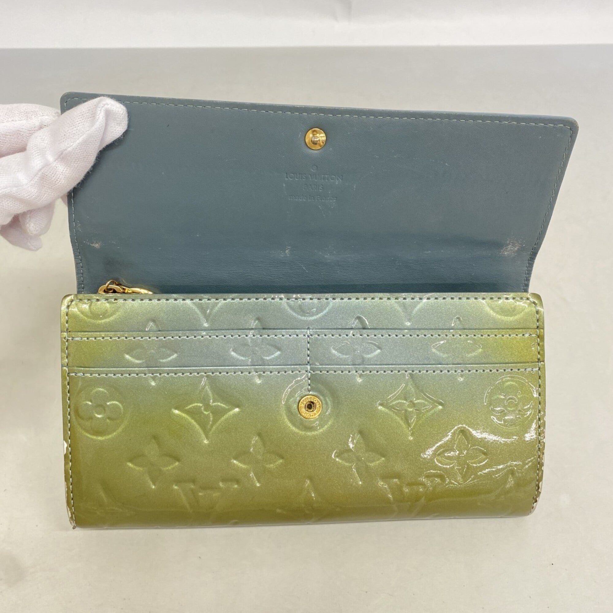 Louis Vuitton Givre Long Wallet (Bi-Fold) (Pre-Owned)