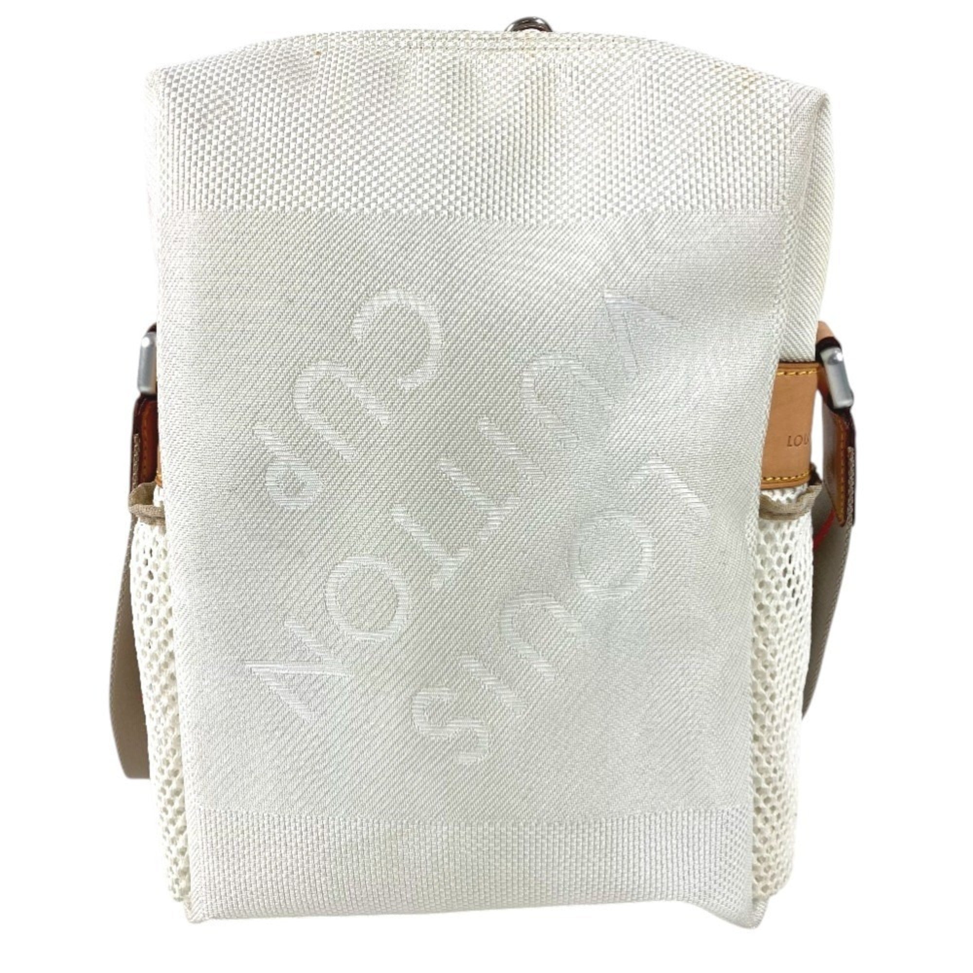 Louis Vuitton Orange White Damier Geant Pochette Shoulder Bag (Pre-Owned)