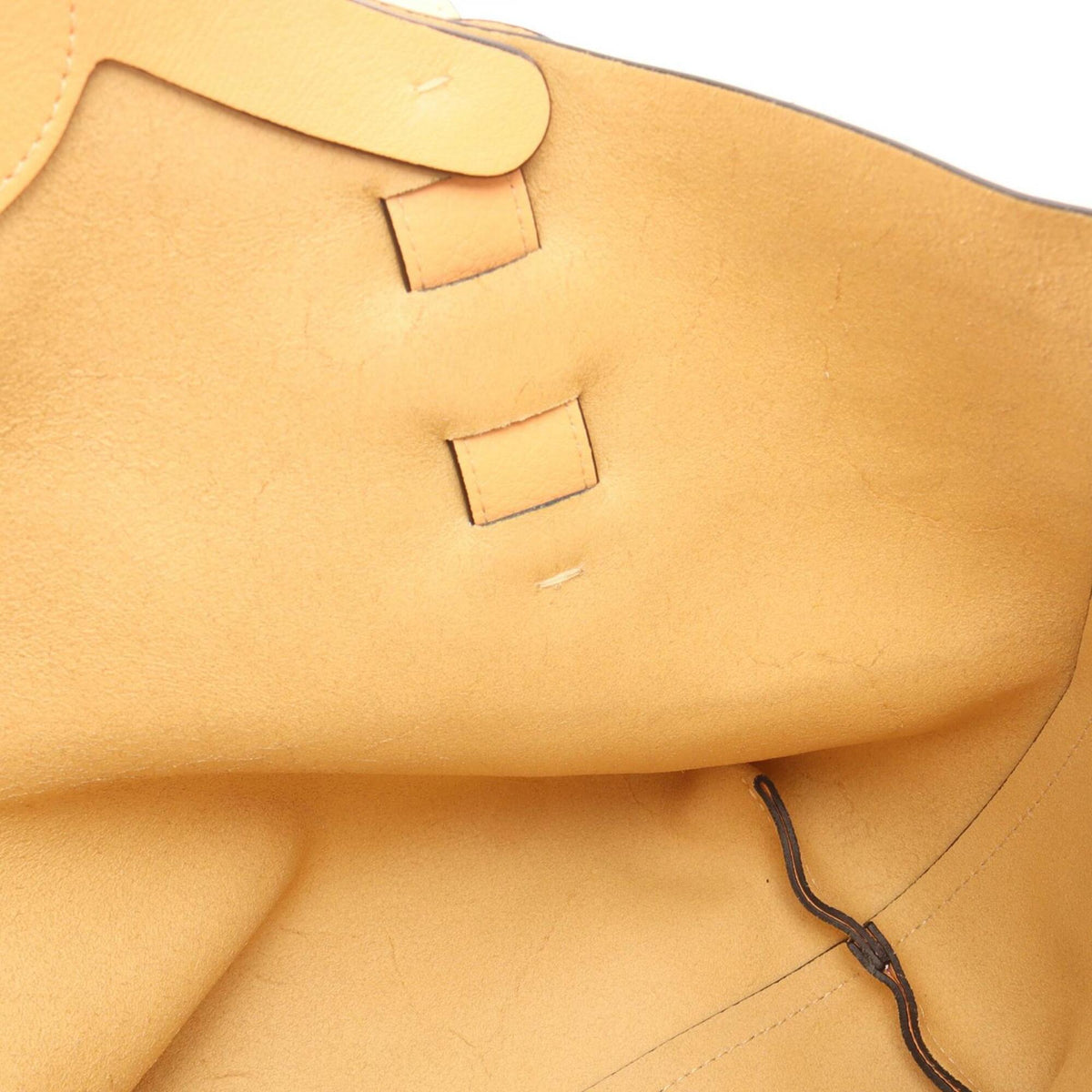 Chloé Beige Leather Handbag Tote Bag (Pre-Owned)