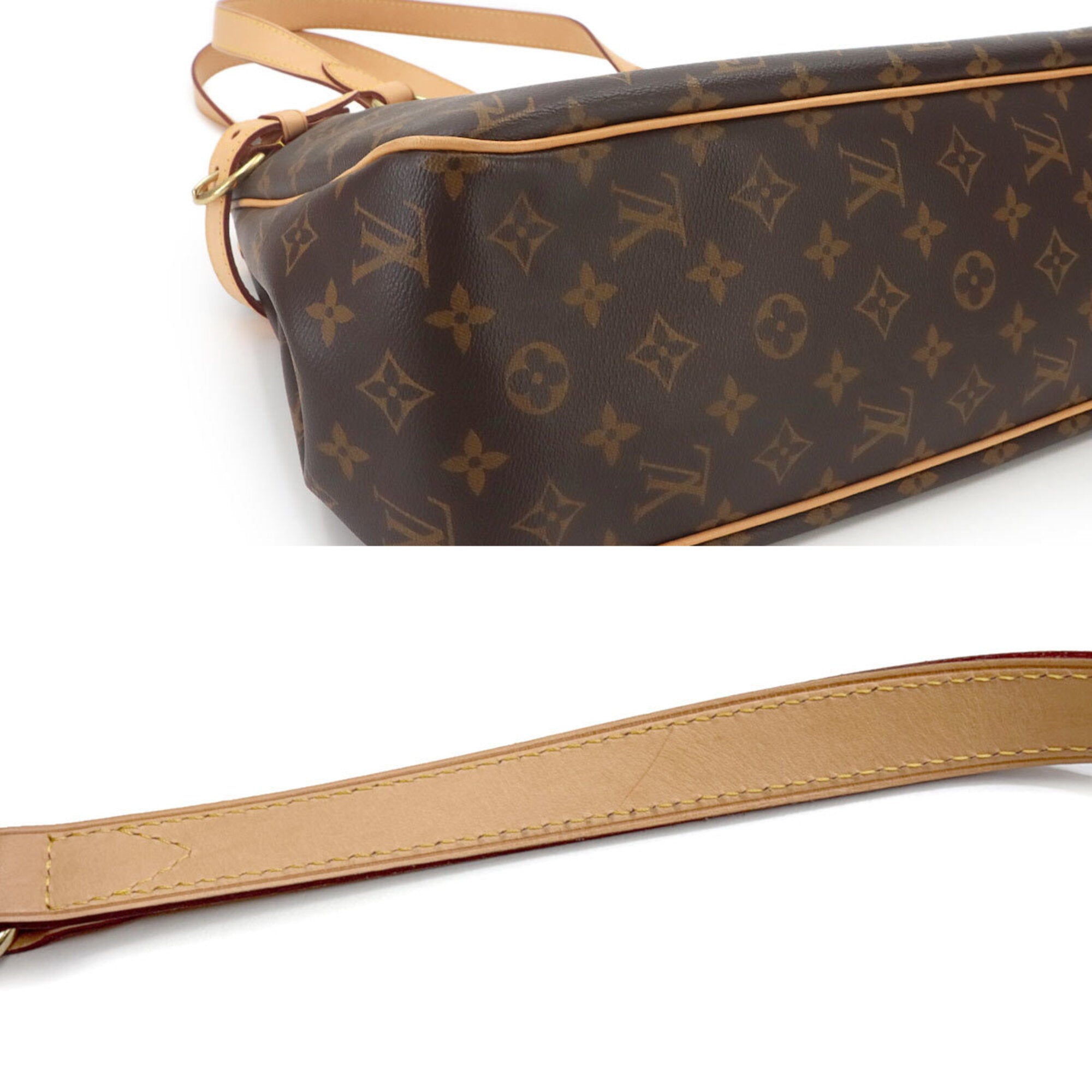 Louis Vuitton Brown Monogram Monogram Handbag Tote Bag (Pre-Owned)