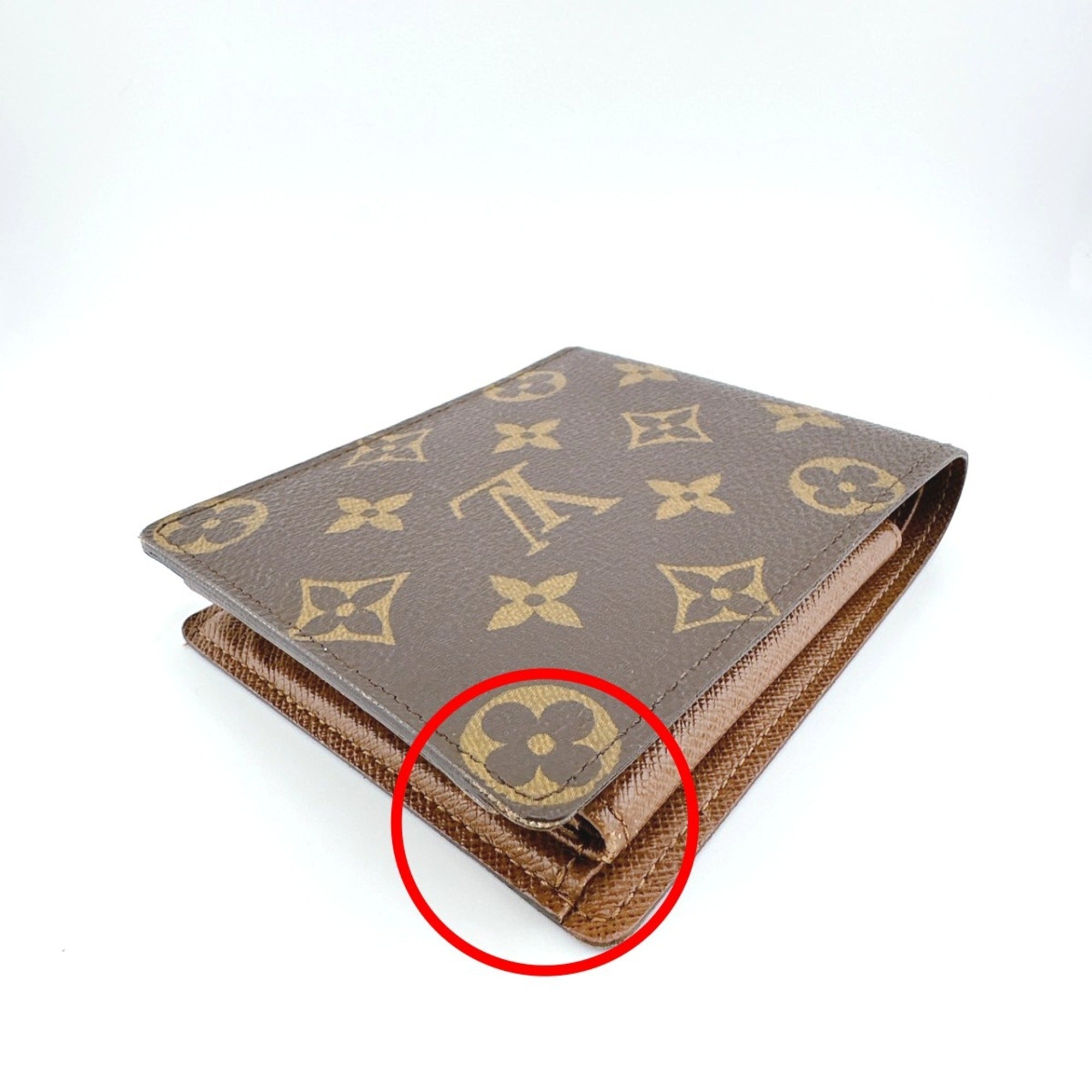Louis Vuitton Monogram Brown Monogram Wallet (Bi-Fold) (Pre-Owned)