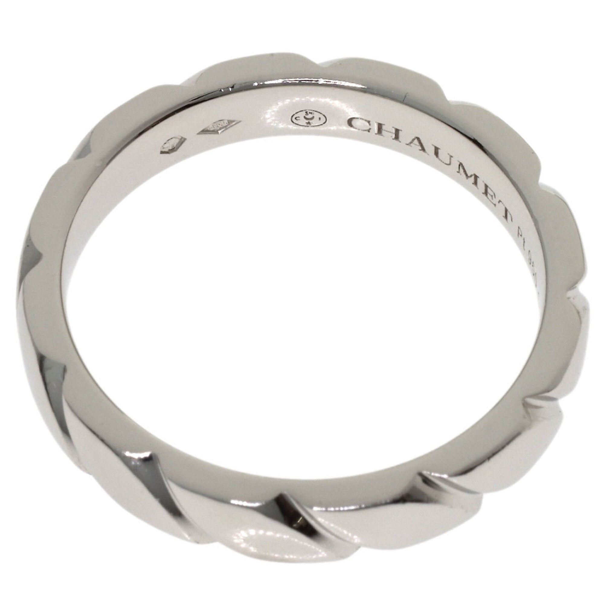 Chaumet Platinum 950 Band Ring (Pre-Owned)