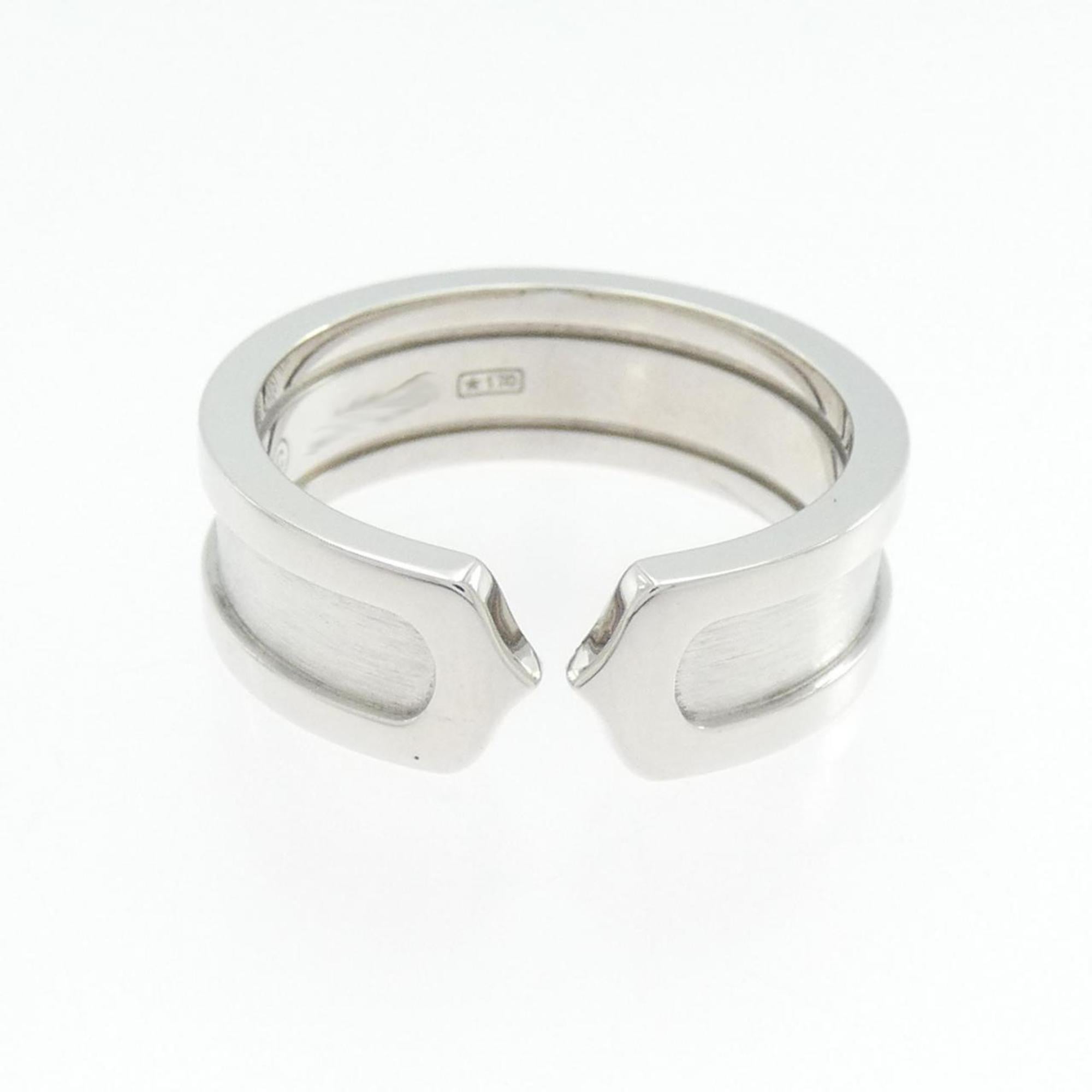 Cartier White Gold Band Ring (Pre-Owned)