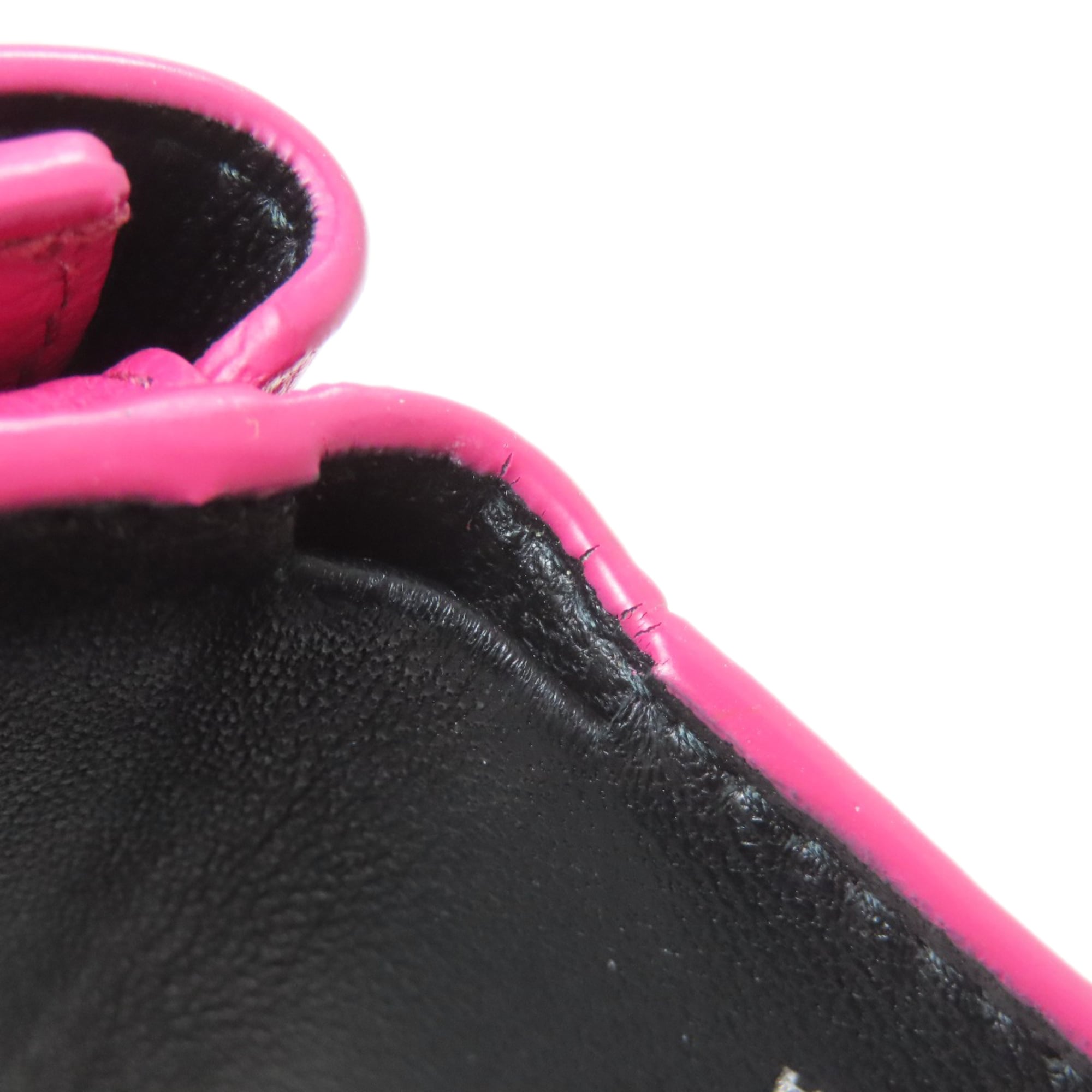 Balenciaga Pink Leather Wallet (Tri-Fold) (Pre-Owned)