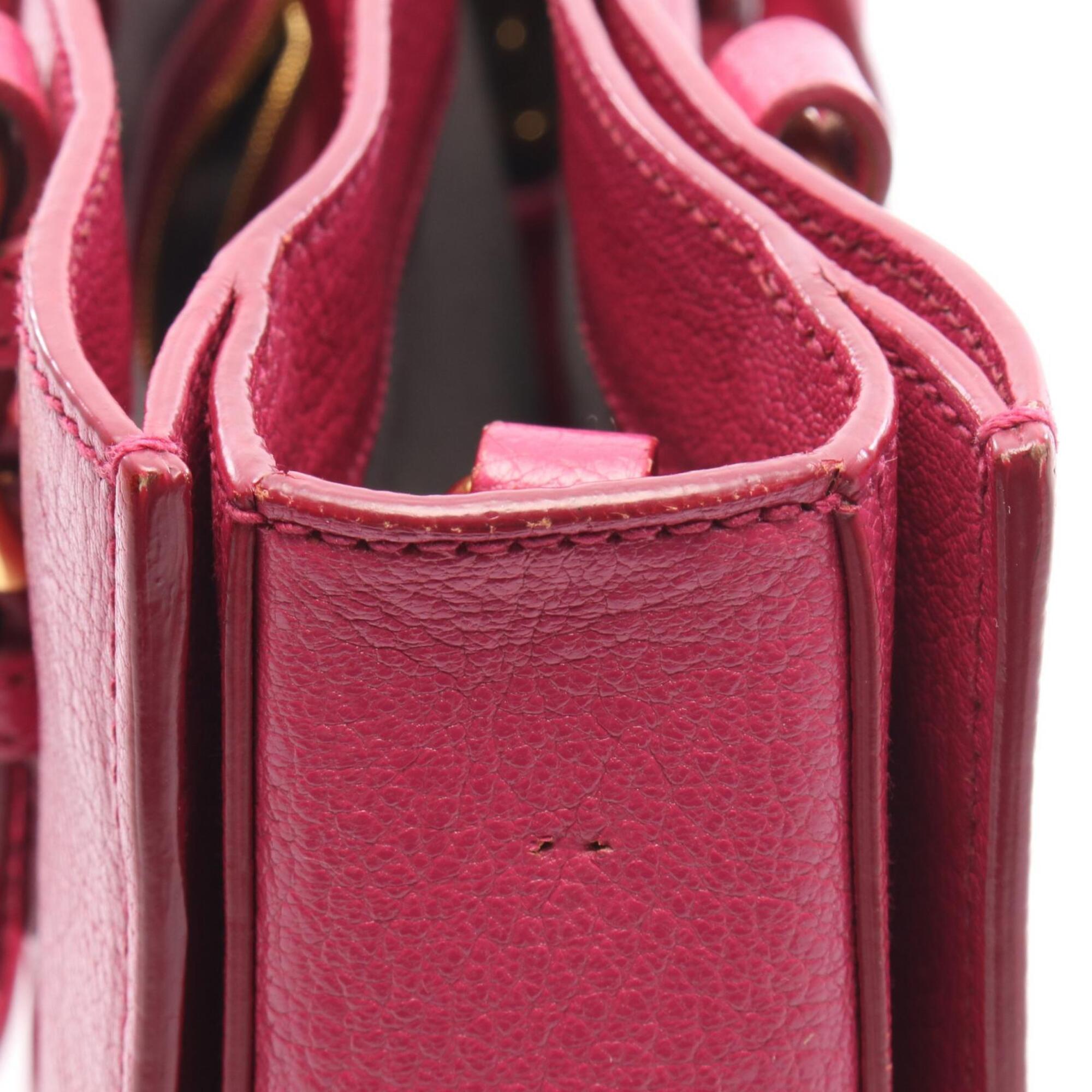 Miu Miu Pink Leather Handbag (Pre-Owned)