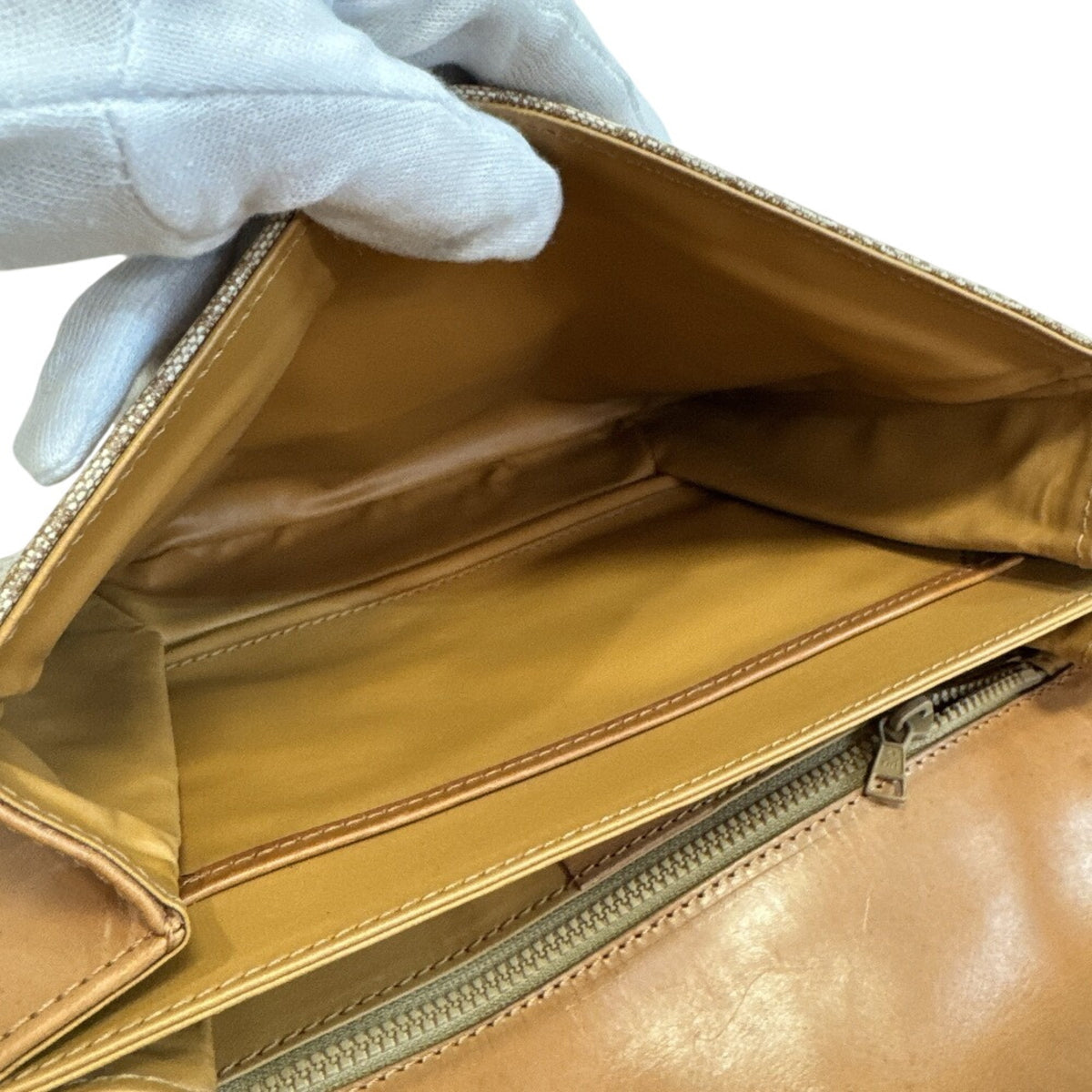 Celine Beige Brown Pvc Pochette Shoulder Bag (Pre-Owned)