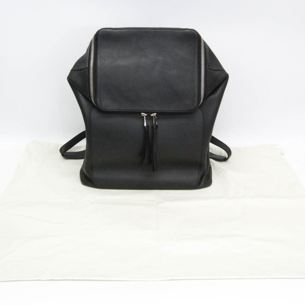 Loewe Black Leather Backpack (Pre-Owned)