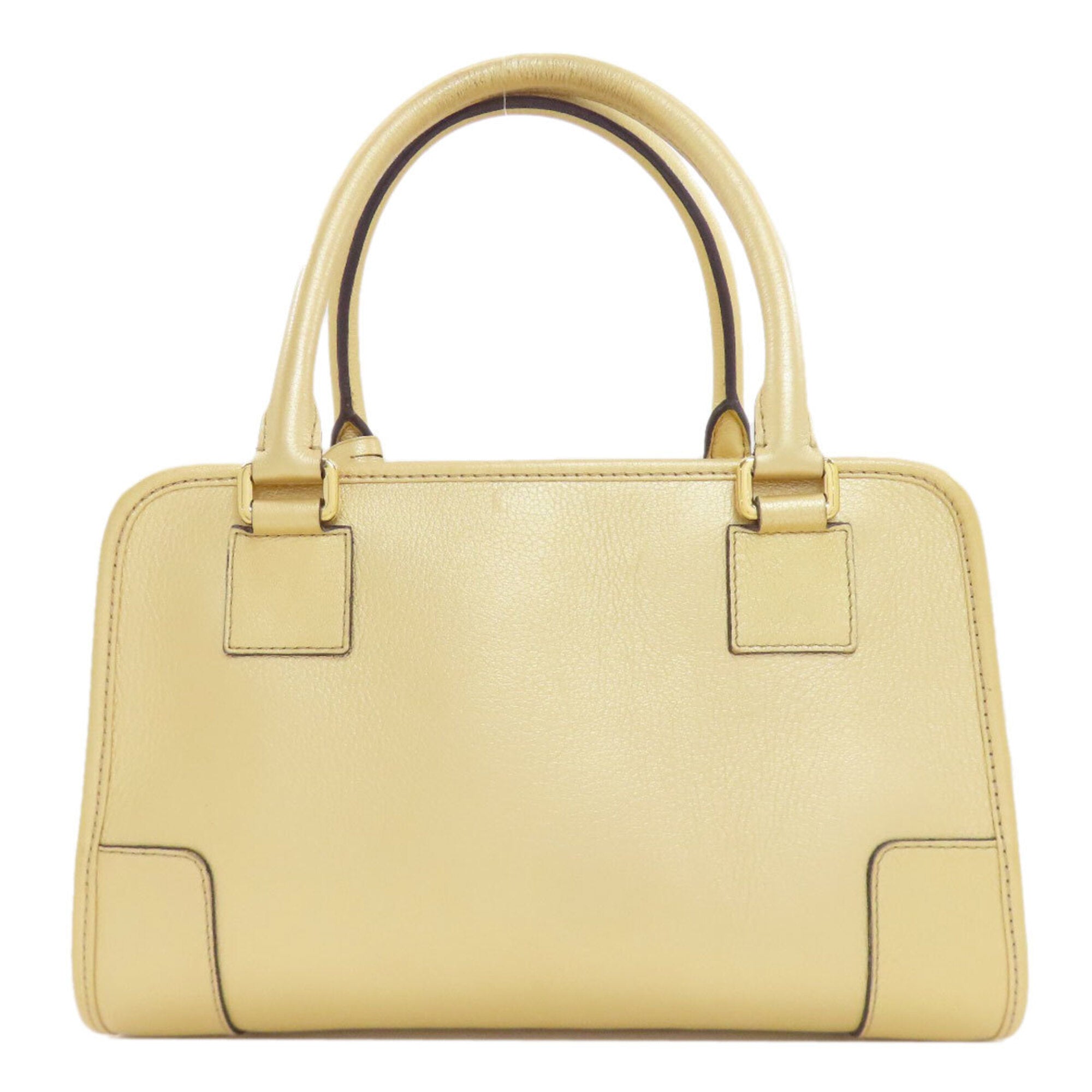 Loewe Gold Leather Handbag (Pre-Owned)