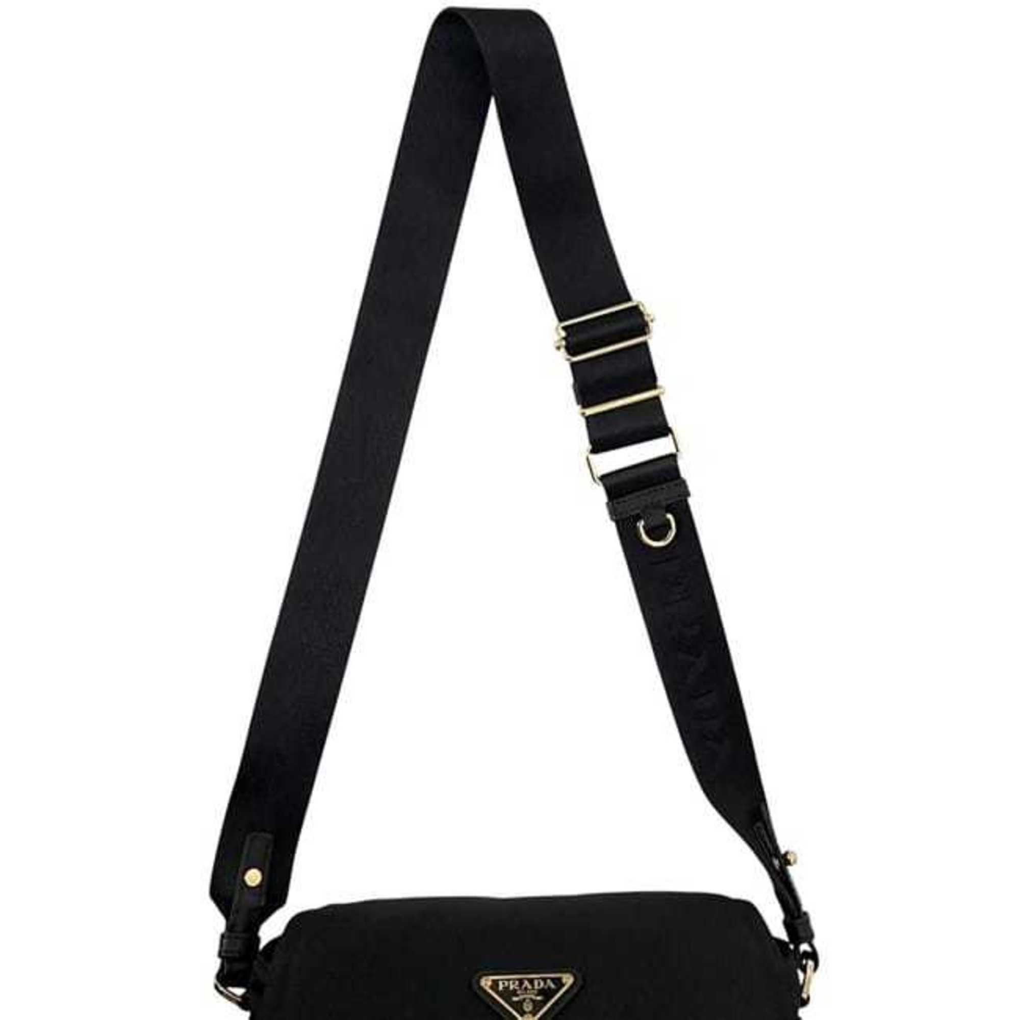Prada Black Nero Nylon Shoulder Bag (Pre-Owned)