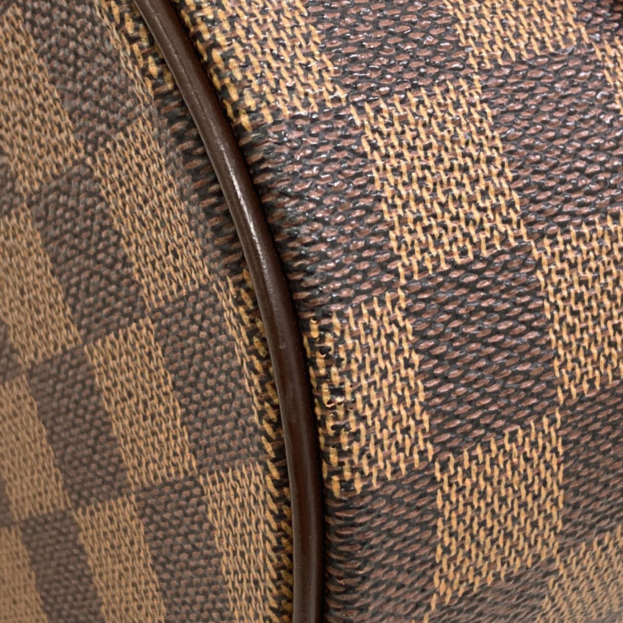 Louis Vuitton Damier Canvas Ebene Damier Canvas Handbag (Pre-Owned)