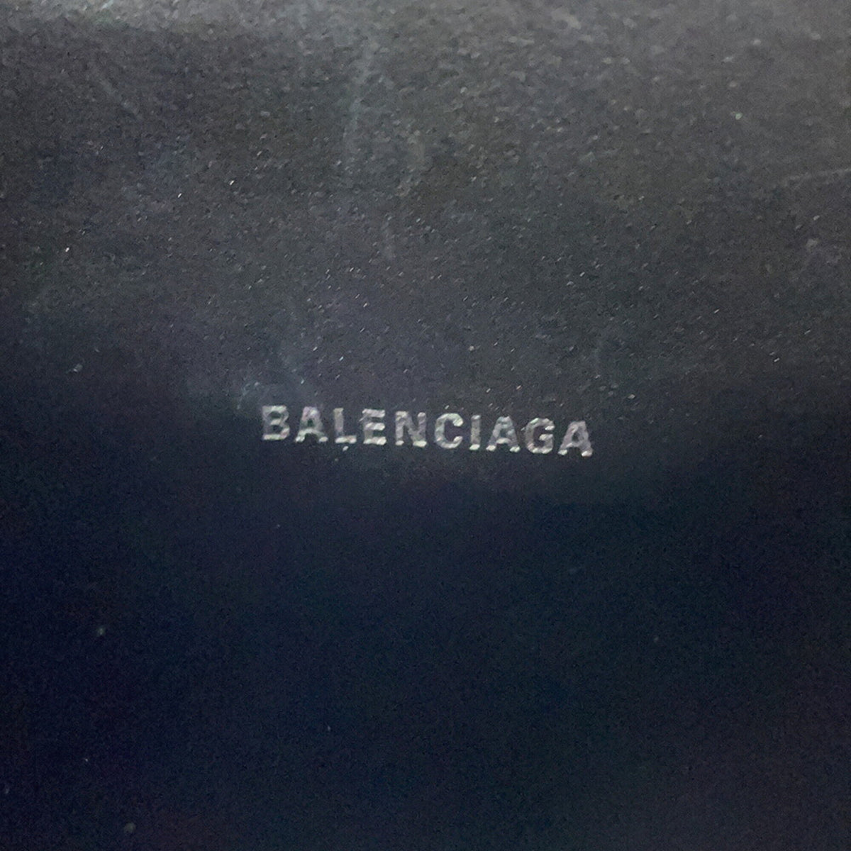 Balenciaga Silver Leather Handbag Shoulder Bag (Pre-Owned)