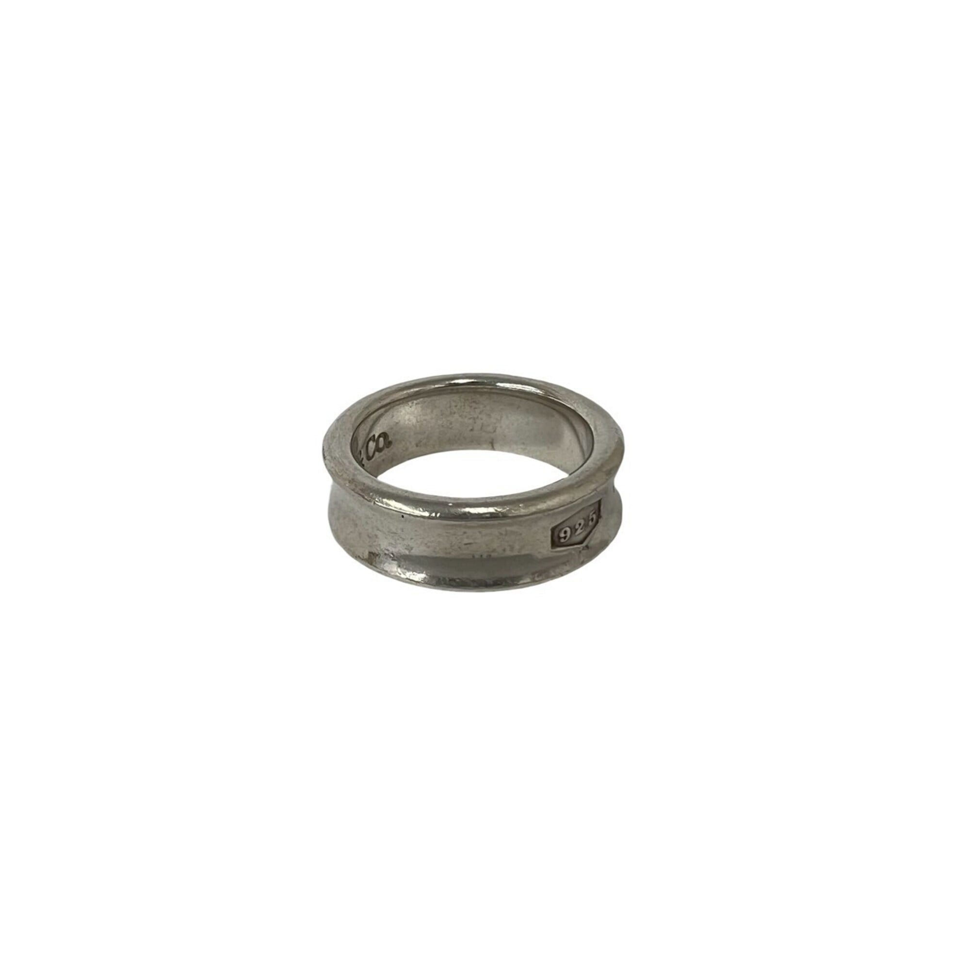 Tiffany Silver Silver 925 Band Ring (Pre-Owned)