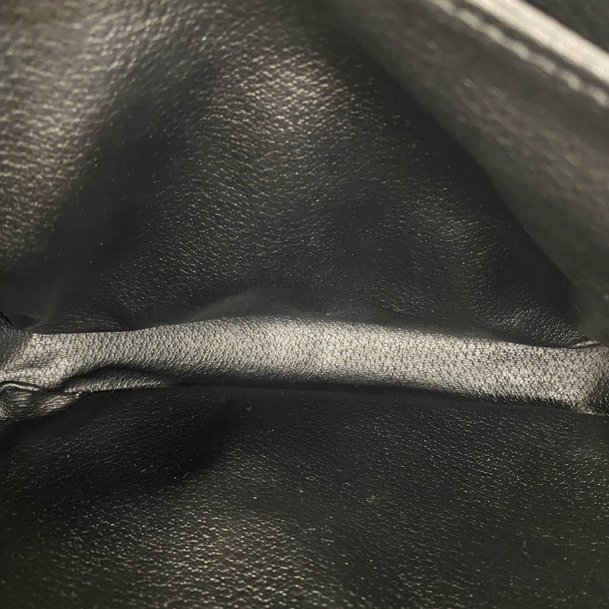 Celine Black Brown Leather Pvc Pochette Shoulder Bag (Pre-Owned)