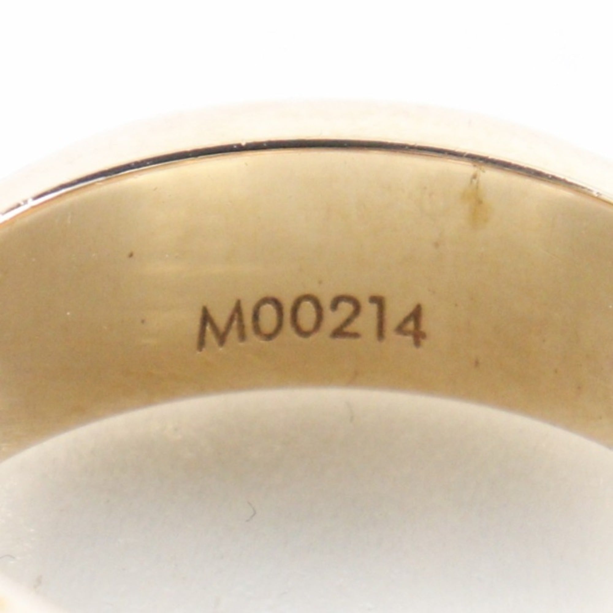 Louis Vuitton Pink Gold Gold Plating Band Ring (Pre-Owned)