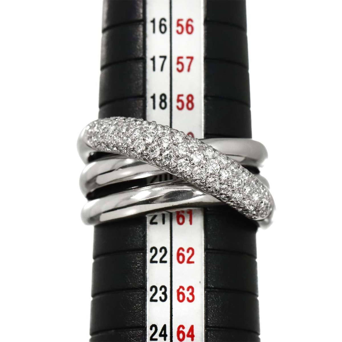 Celine Platinum 900 Band Ring (Pre-Owned)