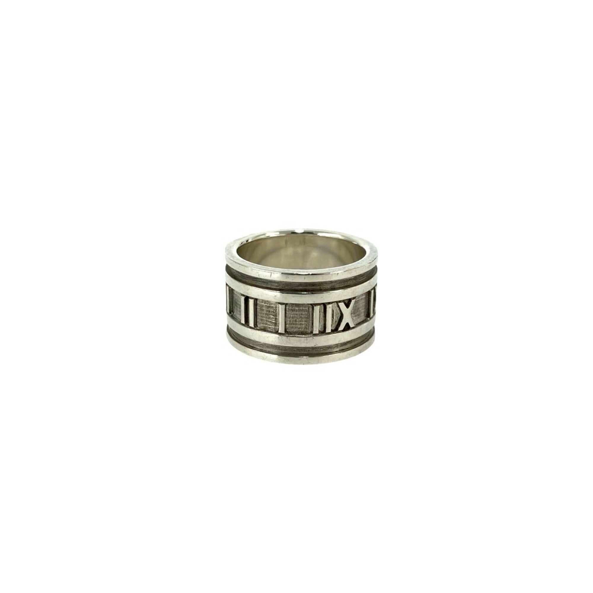 Tiffany Silver Silver 925 Band Ring (Pre-Owned)