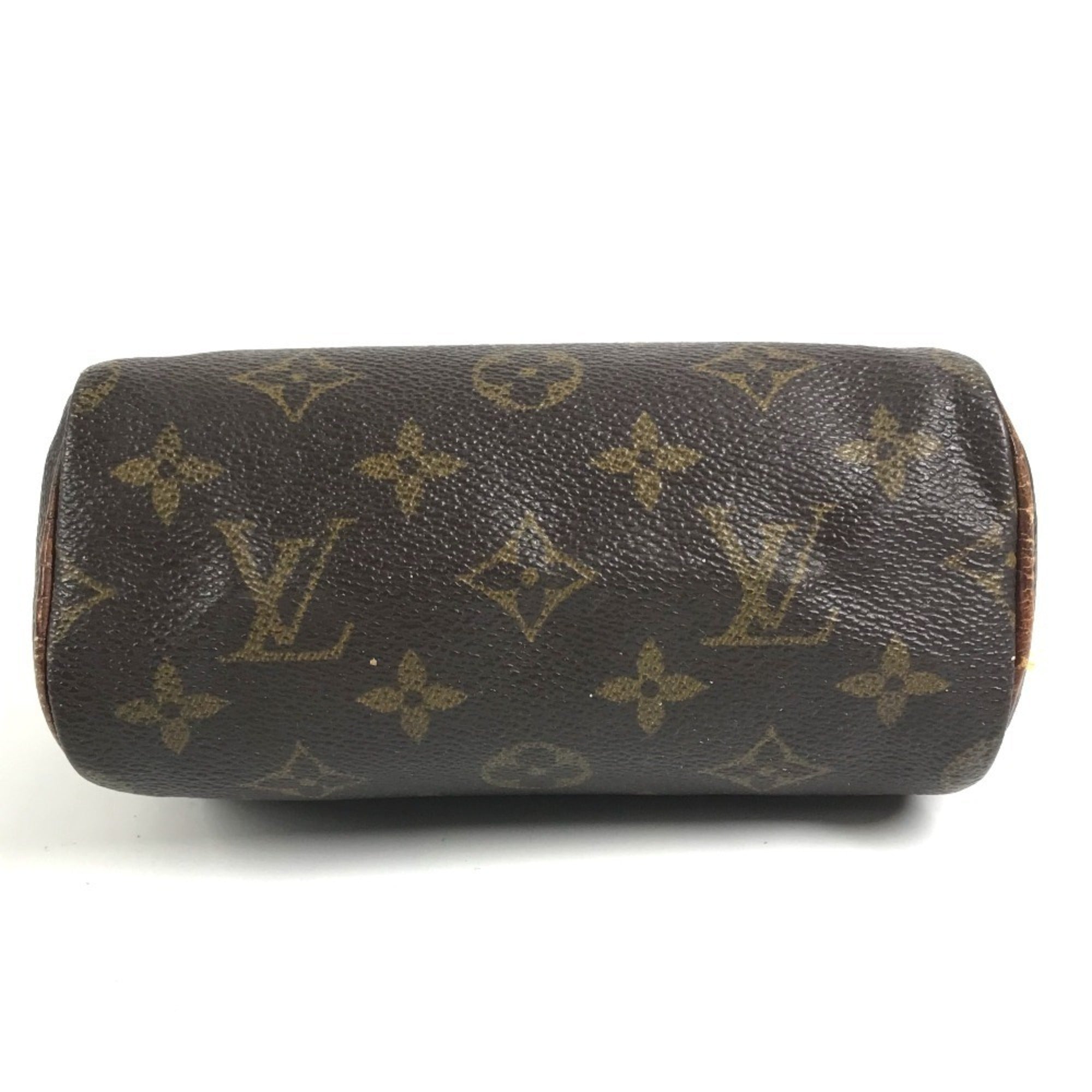 Louis Vuitton Brown Canvas Monogram Boston Bag Handbag (Pre-Owned)