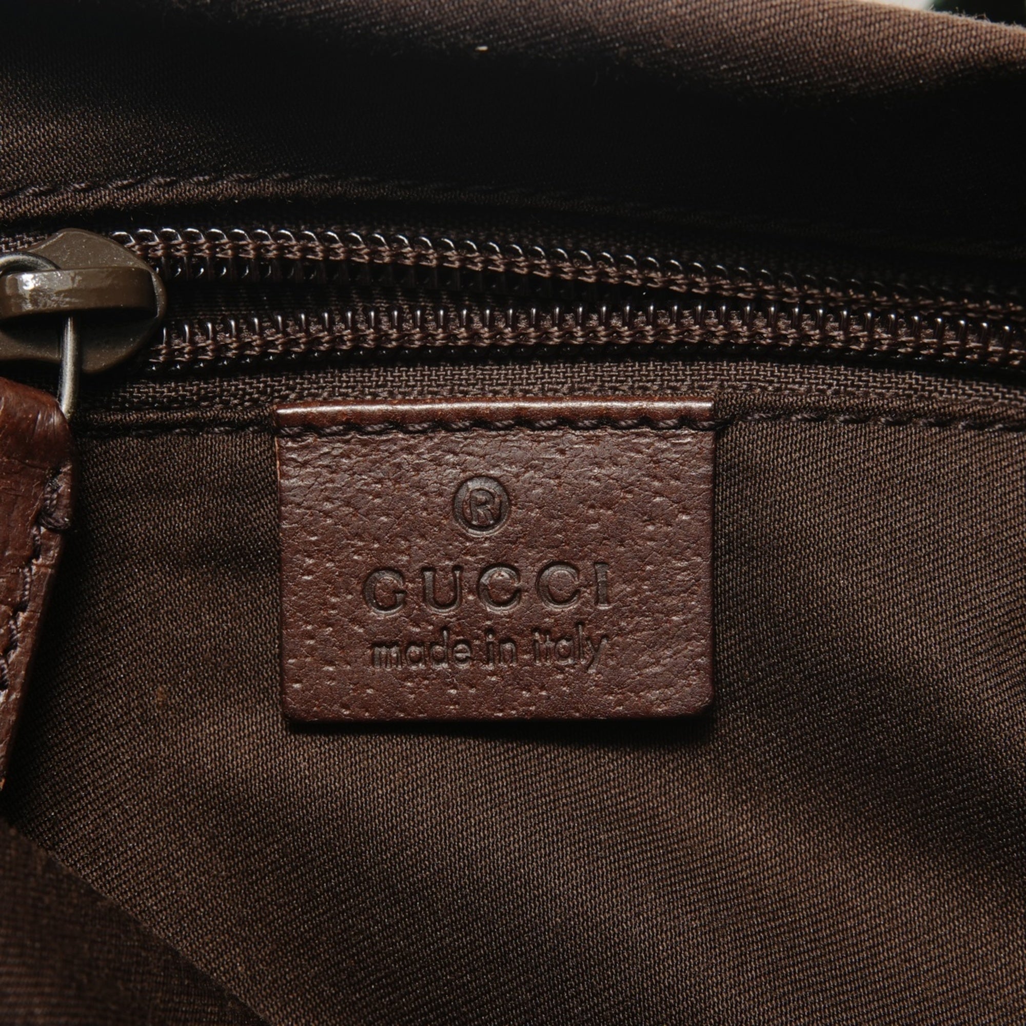 Gucci Gg Canvas Beige Gg Canvas Shoulder Bag (Pre-Owned)