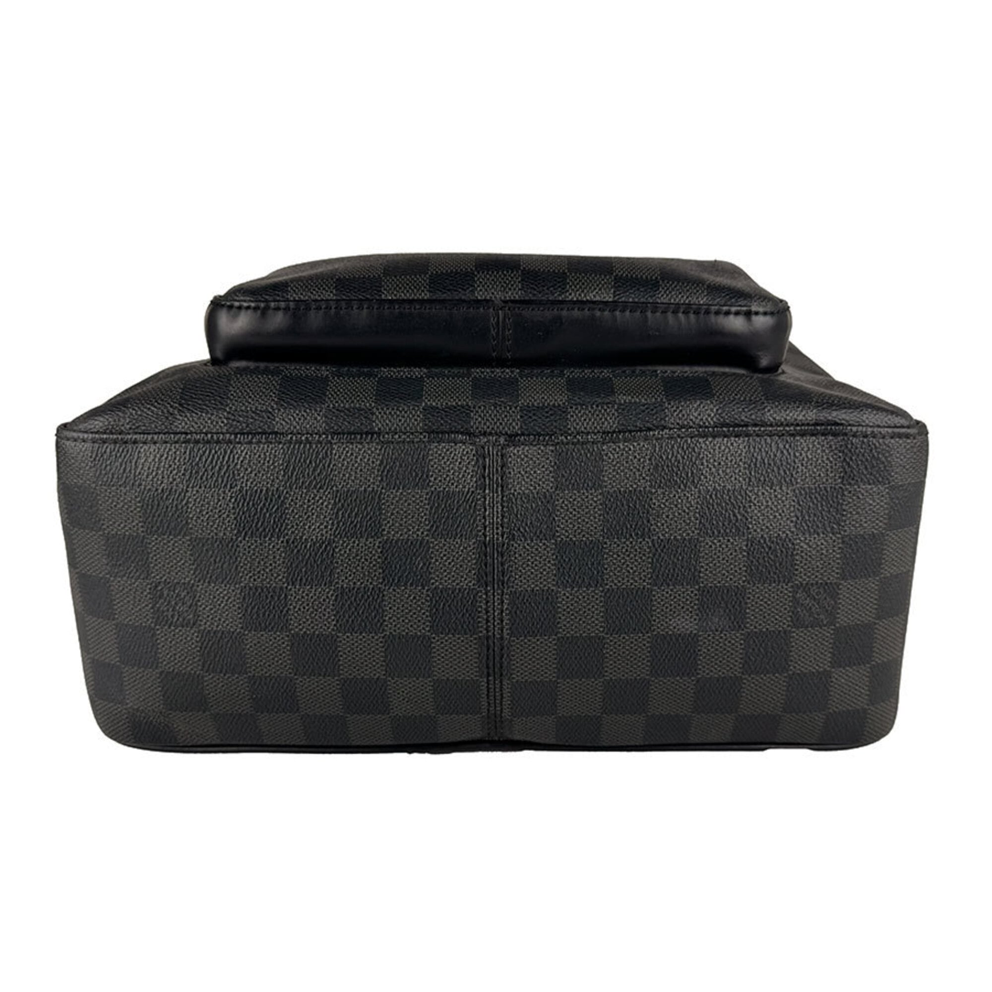 Louis Vuitton Black Damier Graphite Damier Graphite Backpack (Pre-Owned)