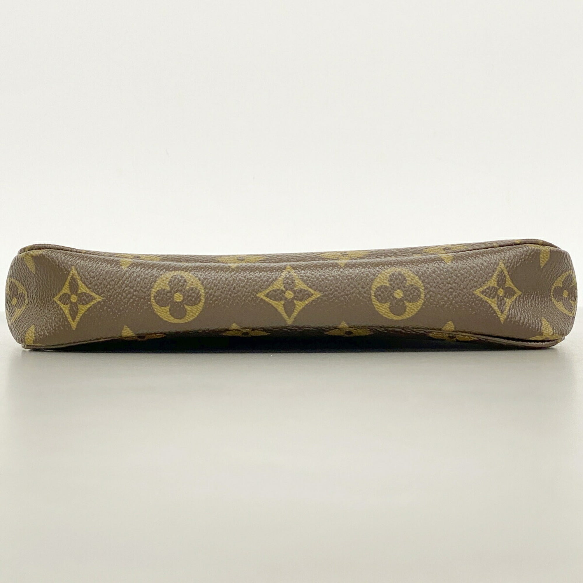 Louis Vuitton Brown Red Color Pouch (Pre-Owned)