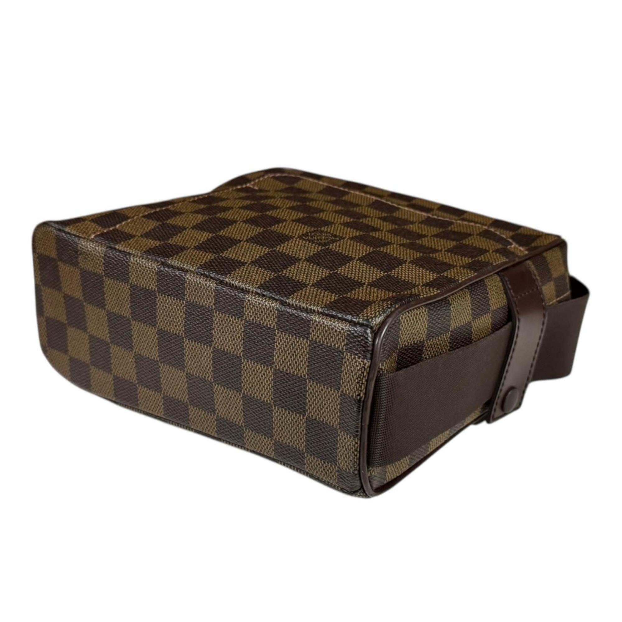 Louis Vuitton Brown Damier Canvas Shoulder Bag (Pre-Owned)