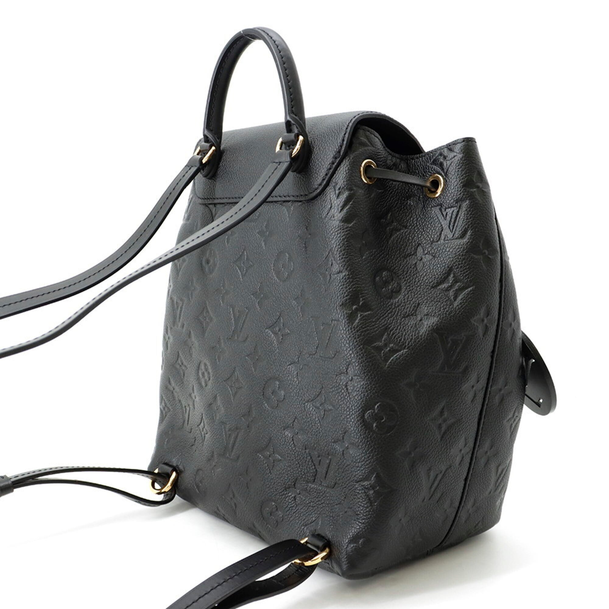 Louis Vuitton Black Monogram Noir Monogram Empreinte Backpack (Pre-Owned)
