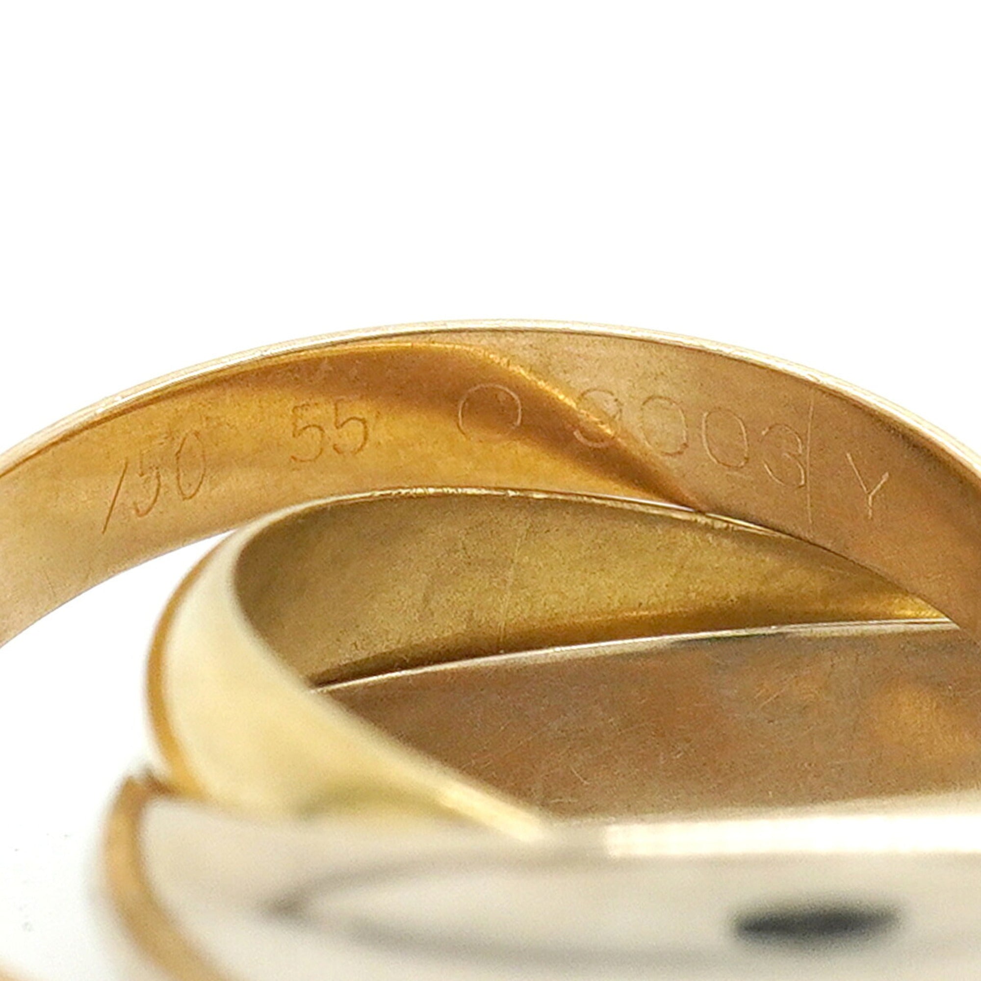 Cartier Yellow Gold (18K) Pink Gold (18K) White Gold (18K) Band Ring (Pre-Owned)