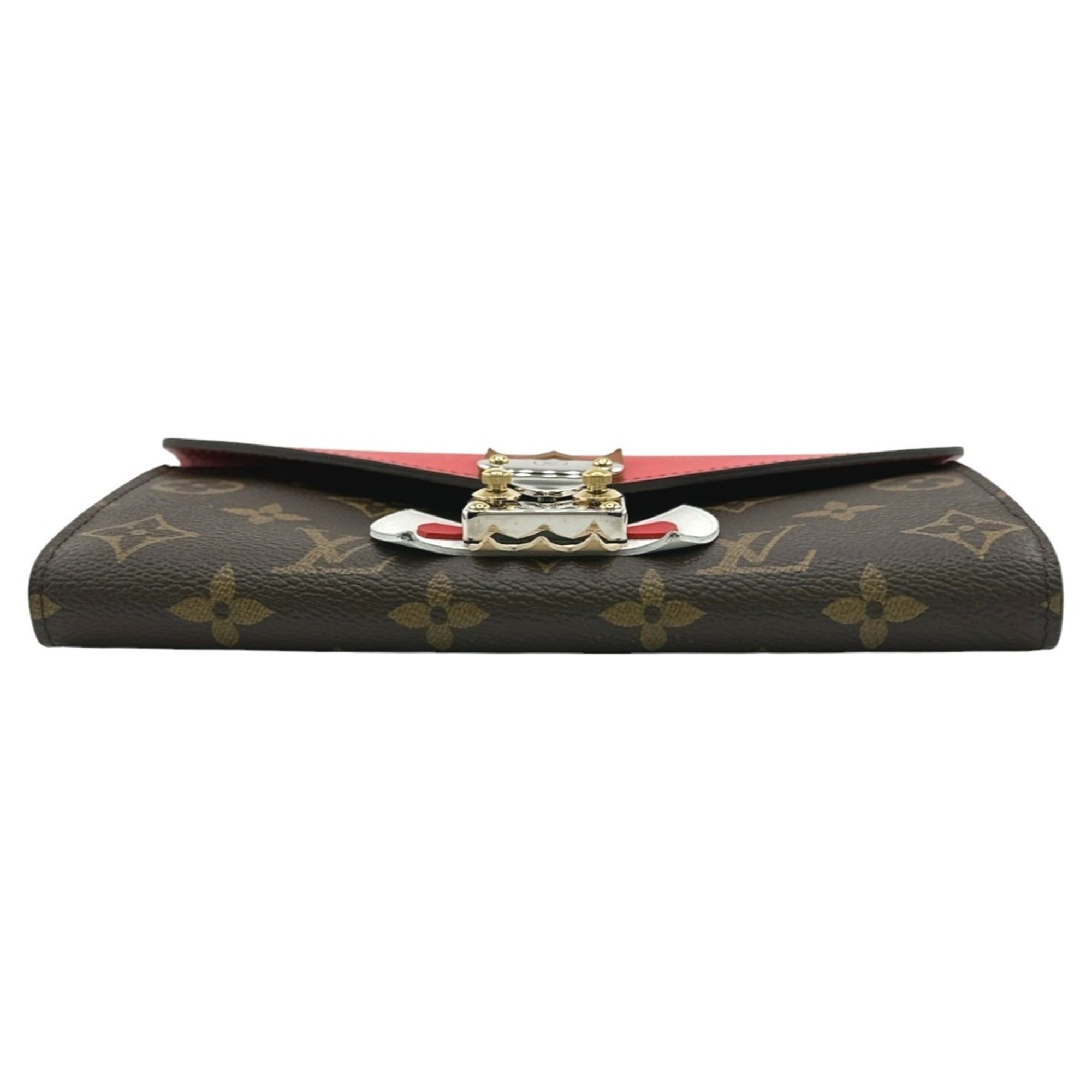 Louis Vuitton Monogram Brown Monogram Long Wallet (Bi-Fold) (Pre-Owned)