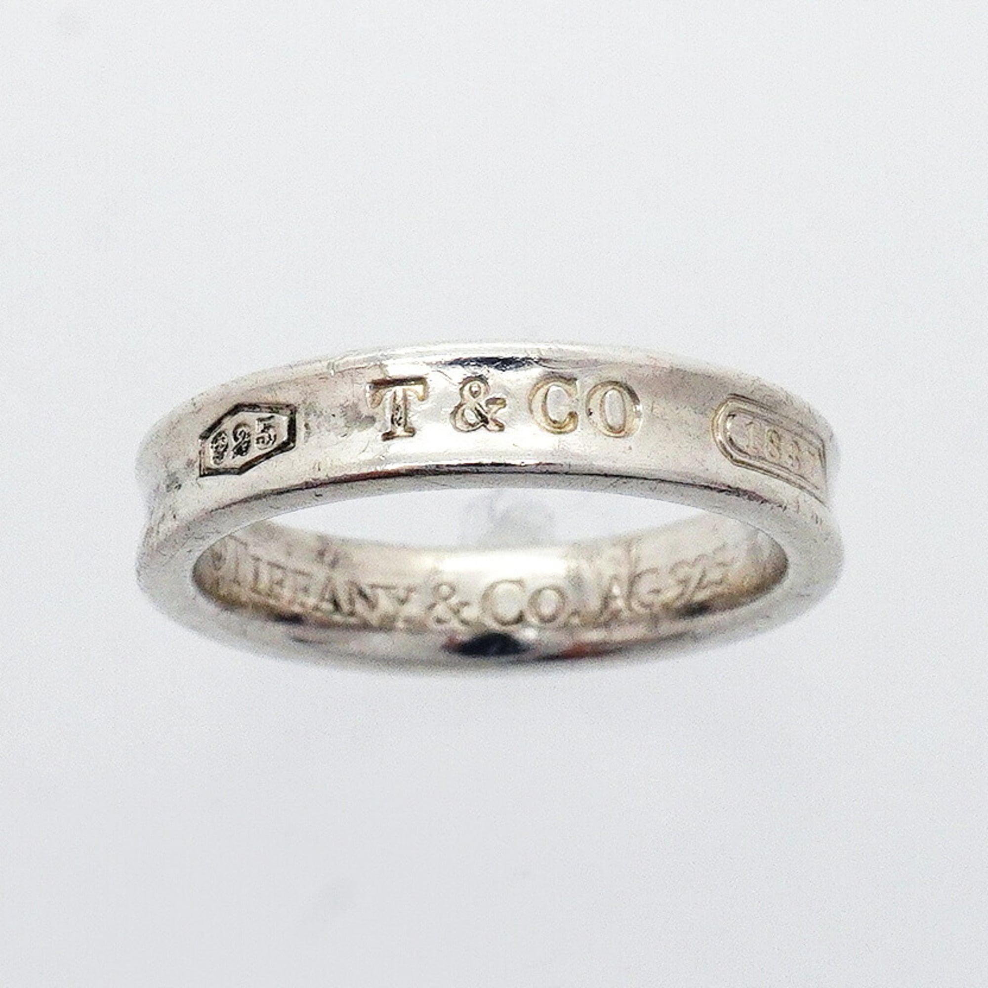 Tiffany Silver 925 Band Ring (Pre-Owned)