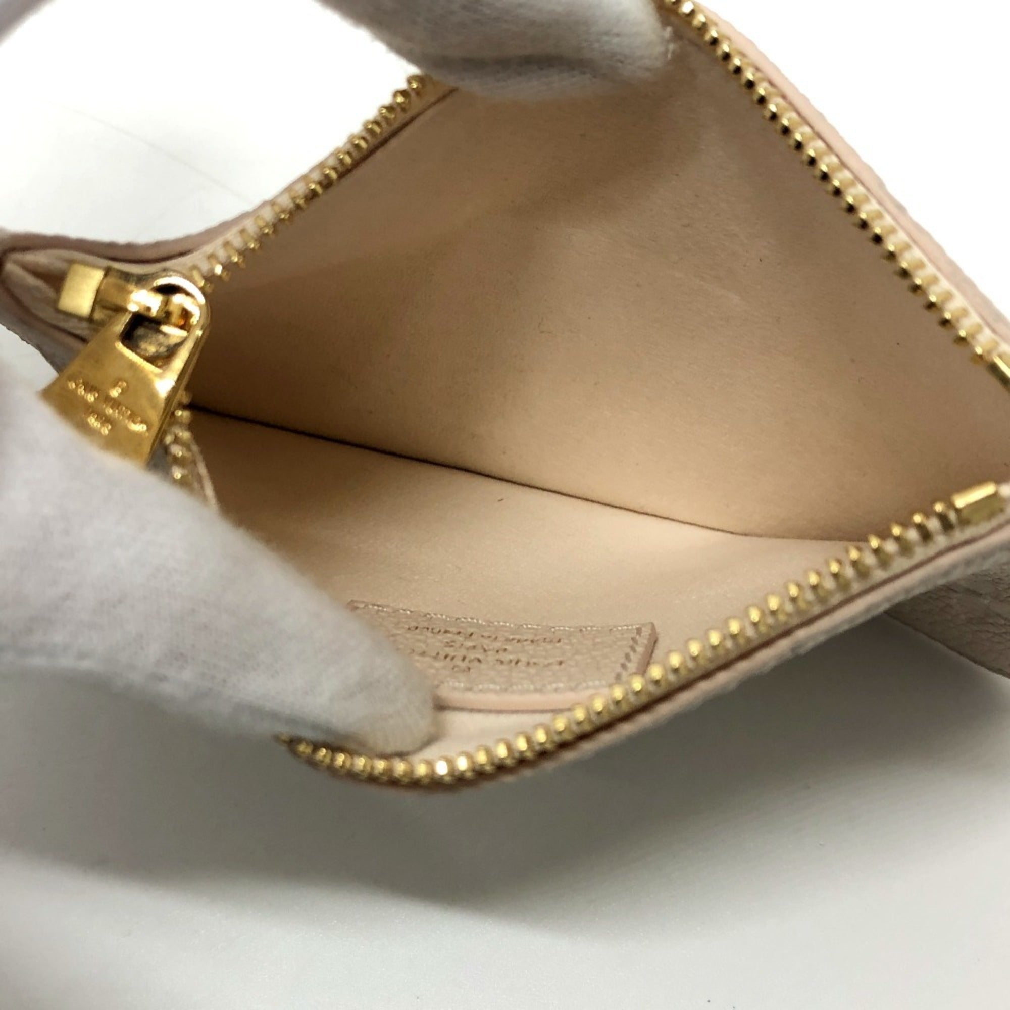 Louis Vuitton Monogram Impression Beige Monogram Empreinte Handbag Pouch (Pre-Owned)