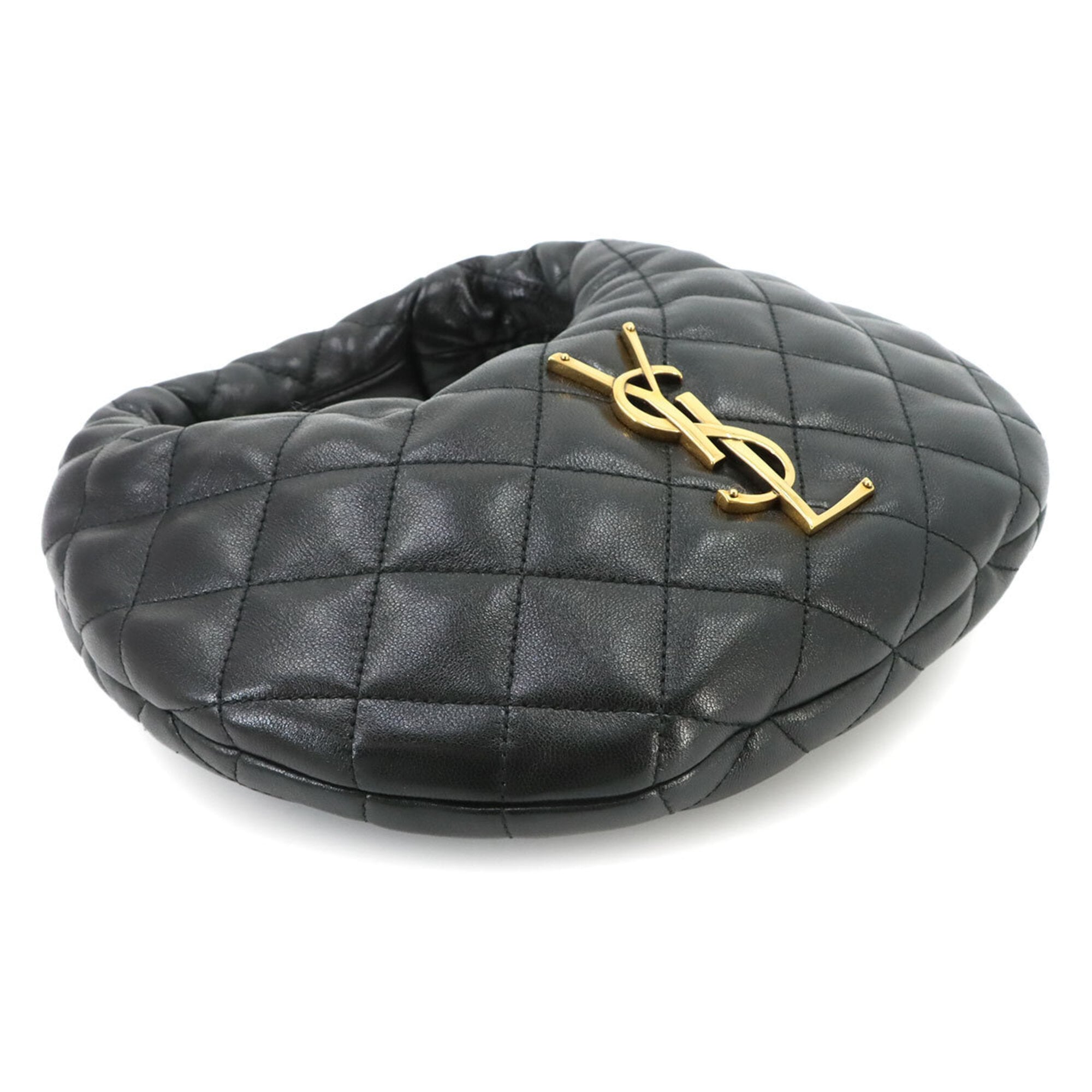 Saint Laurent Black Leather Handbag (Pre-Owned)