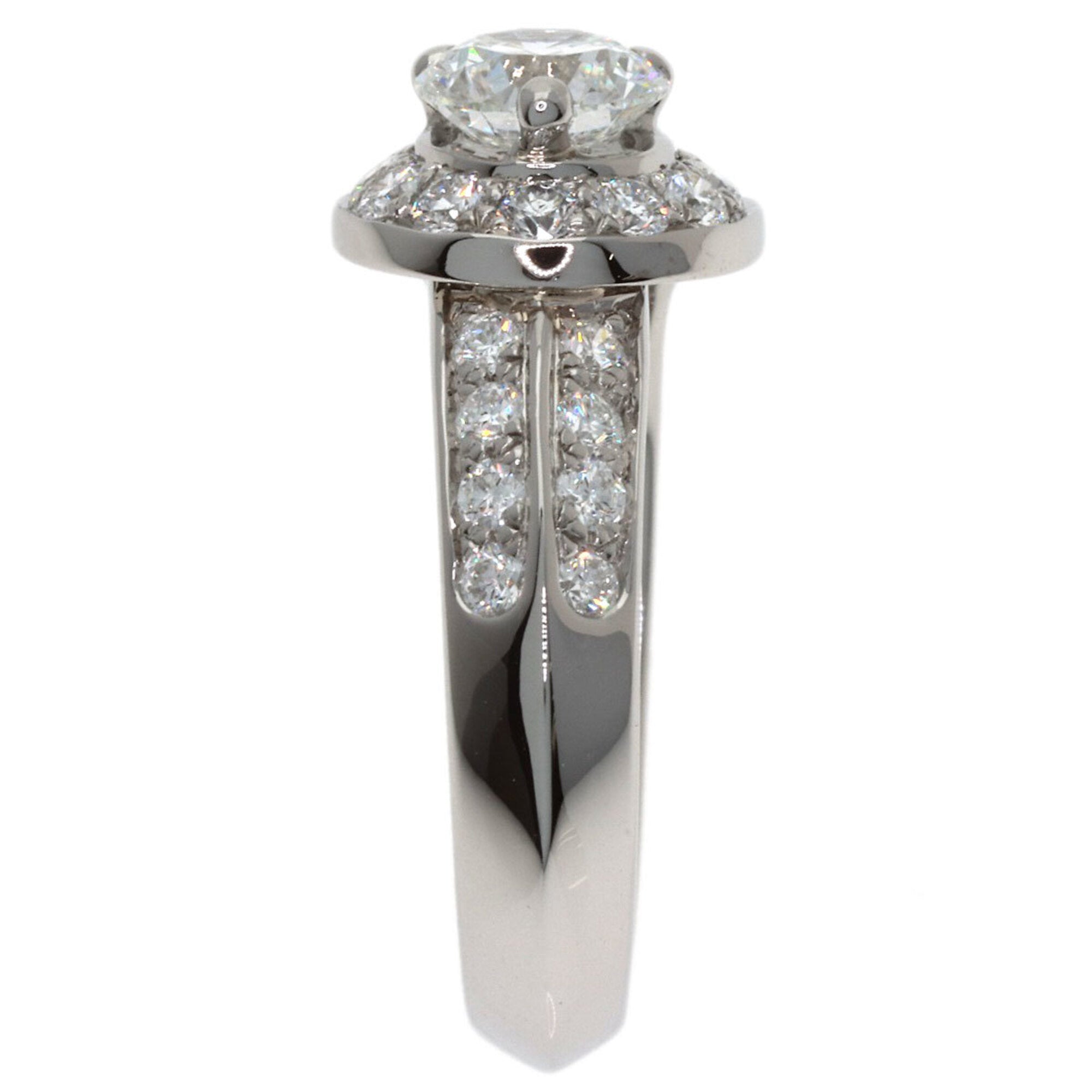 Van Cleef & Arpels Platinum 950 Band Ring (Pre-Owned)
