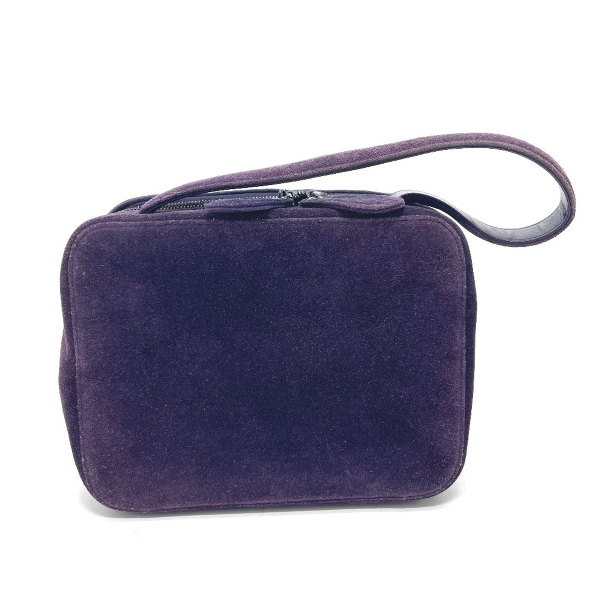 Chanel Purple Leather Handbag (Pre-Owned)