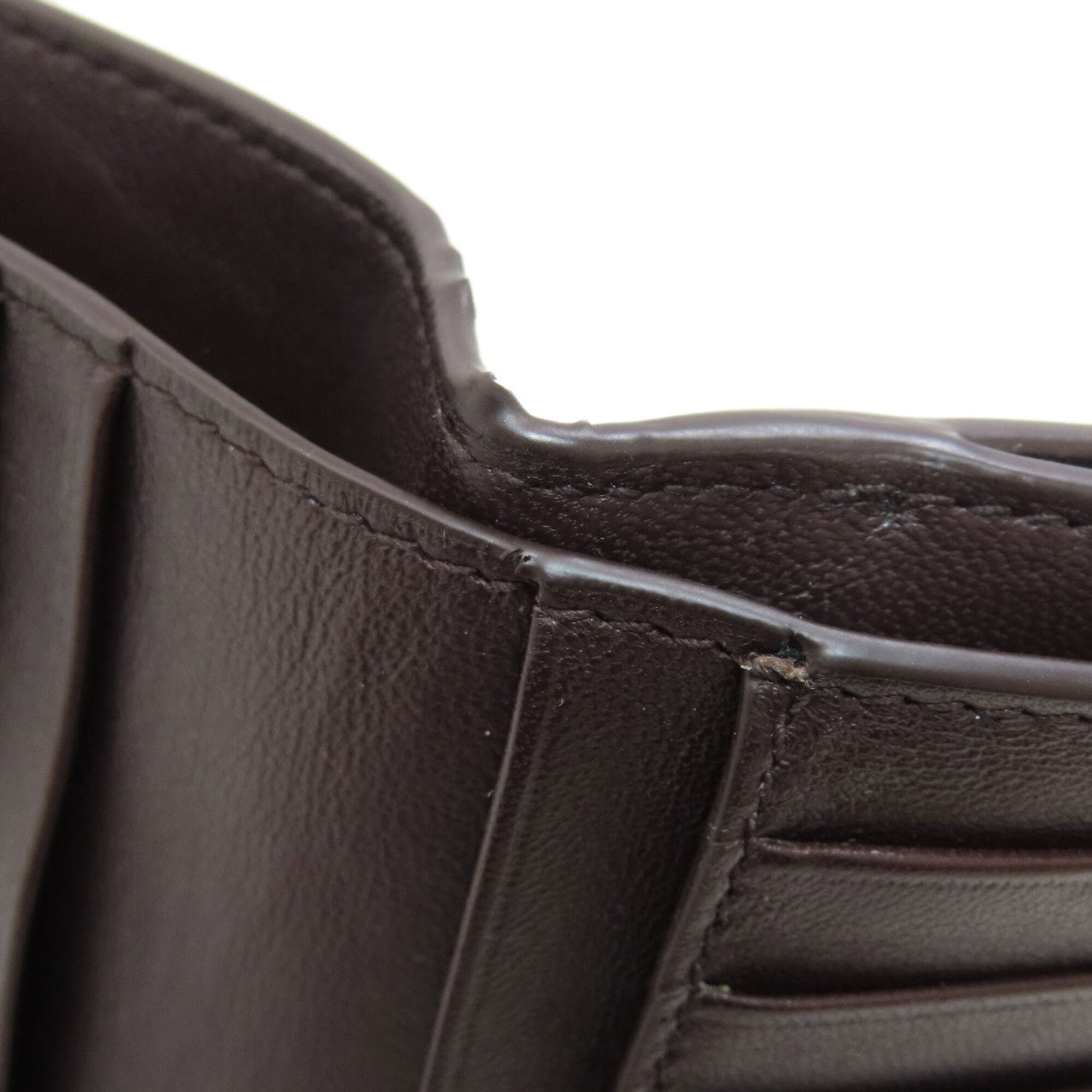 Balenciaga Dark Brown Leather Wallet (Bi-Fold) (Pre-Owned)
