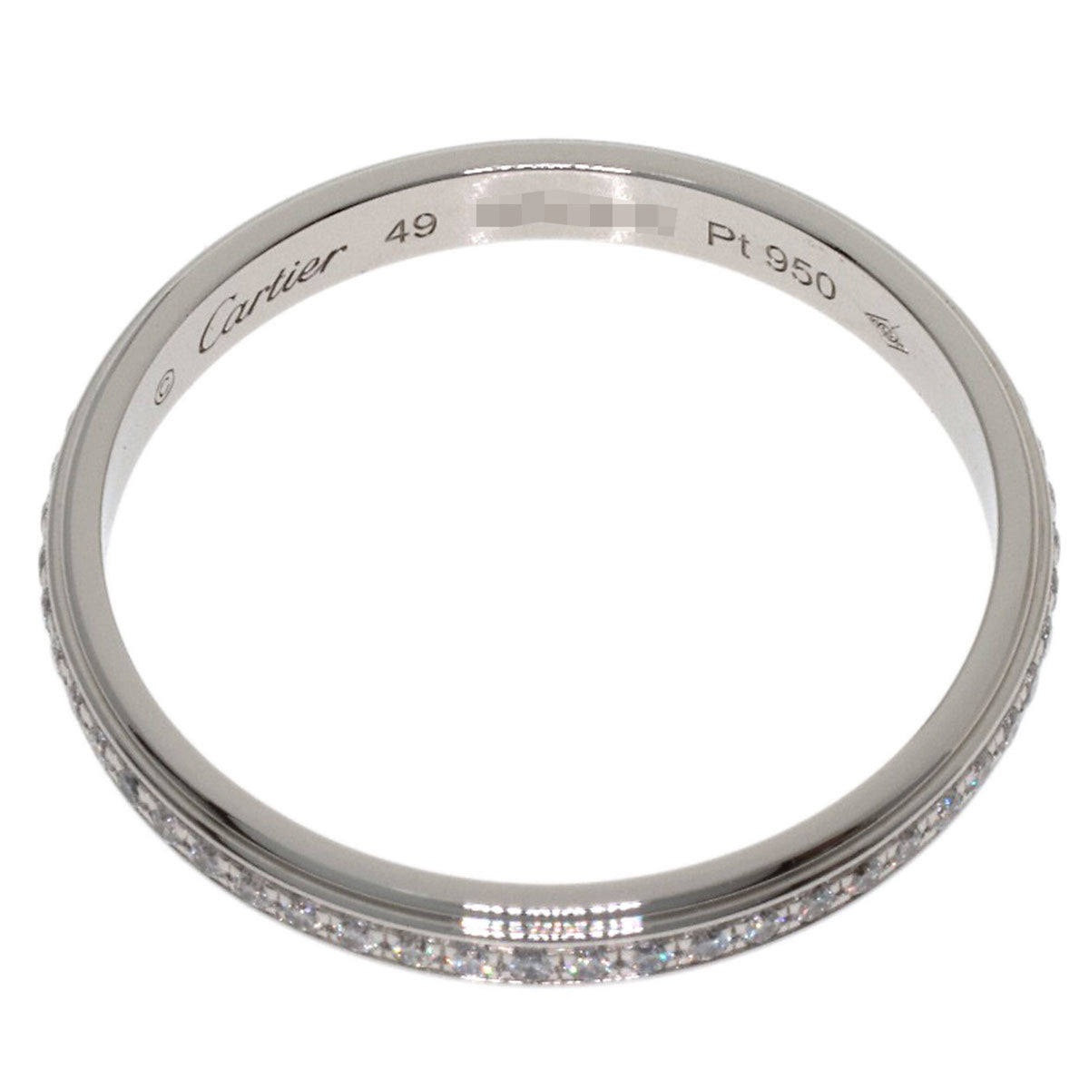 Cartier Platinum 950 Band Ring (Pre-Owned)