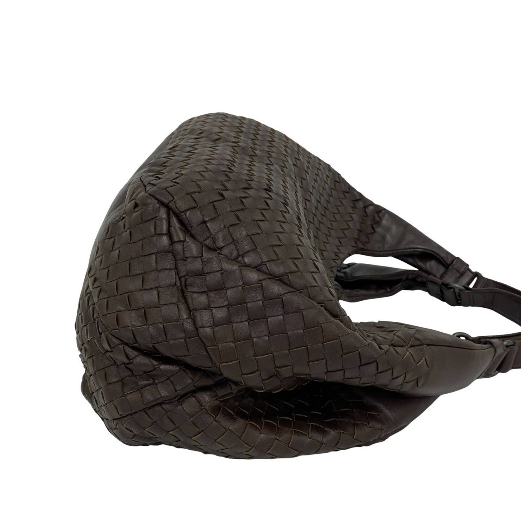 Bottega Veneta Brown Leather Shoulder Bag (Pre-Owned)