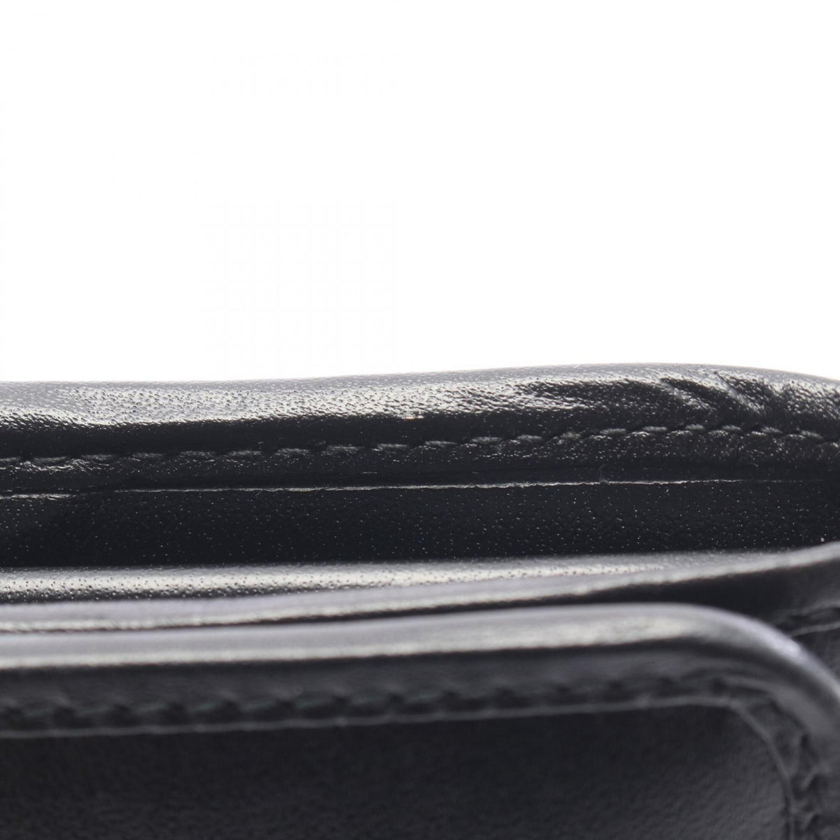 Loewe Black Leather Long Wallet (Bi-Fold) (Pre-Owned)