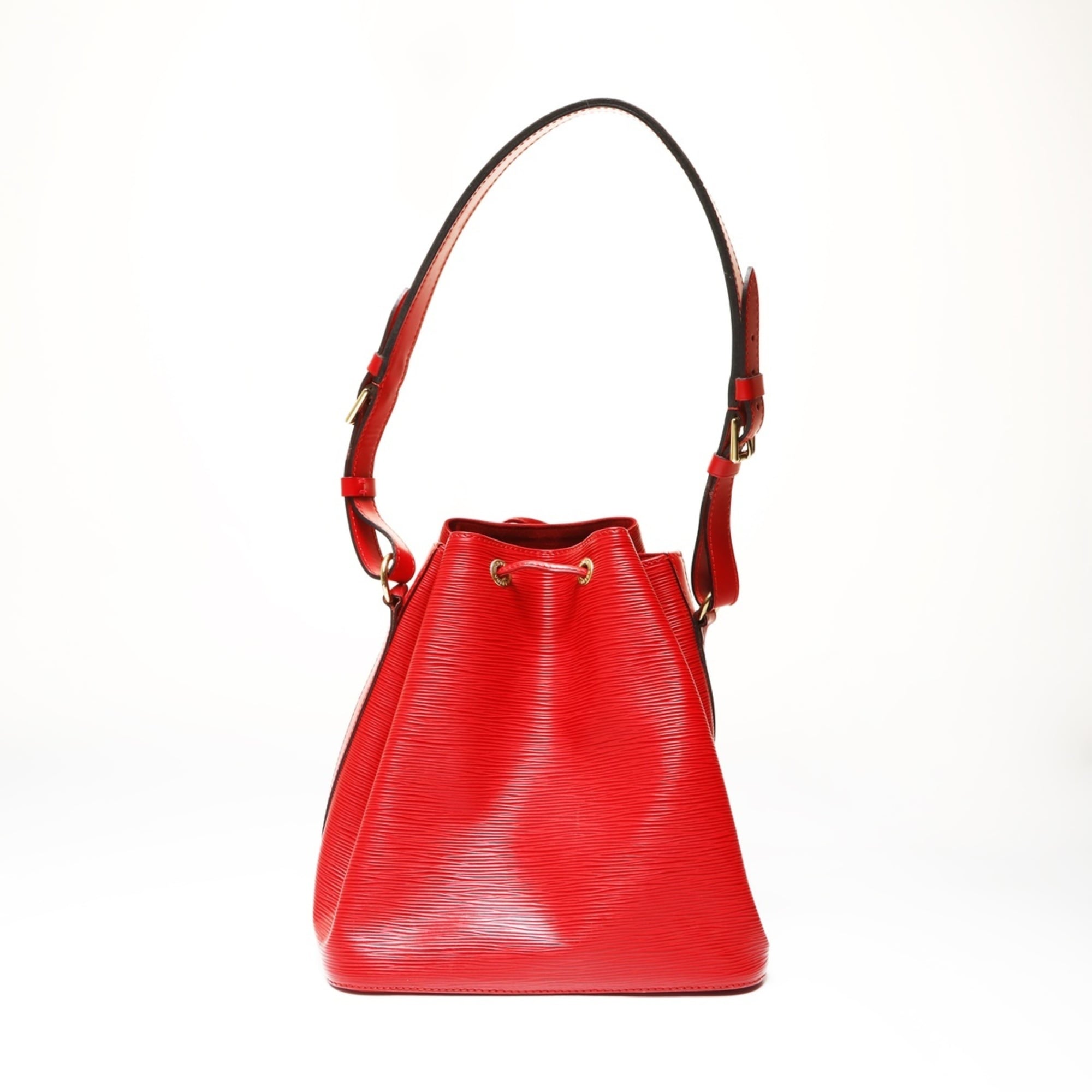Louis Vuitton Red Color Epi Leather Shoulder Bag (Pre-Owned)