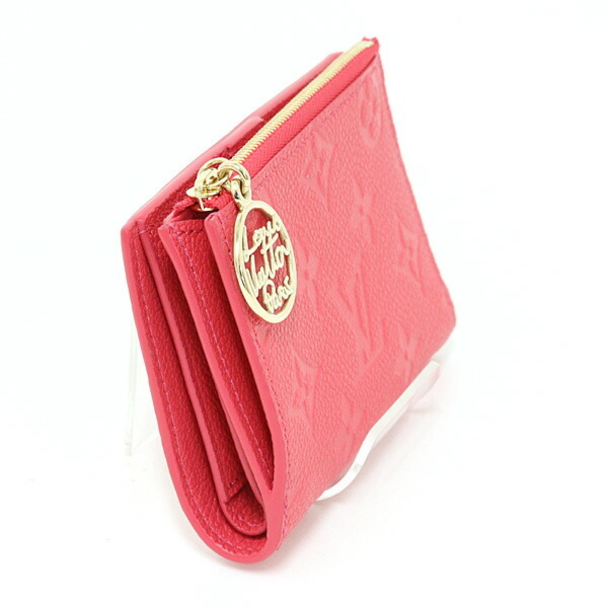 Louis Vuitton Pink Strawberry Monogram Empreinte Wallet (Bi-Fold) (Pre-Owned)