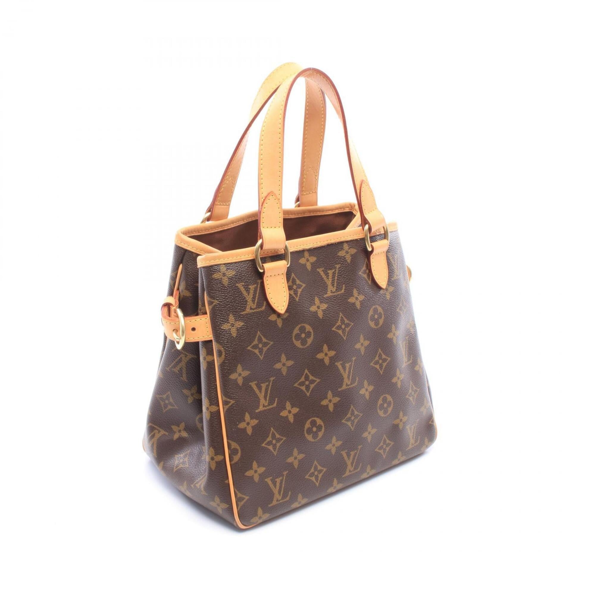 Louis Vuitton Brown Coated Canvas Leather Handbag (Pre-Owned)