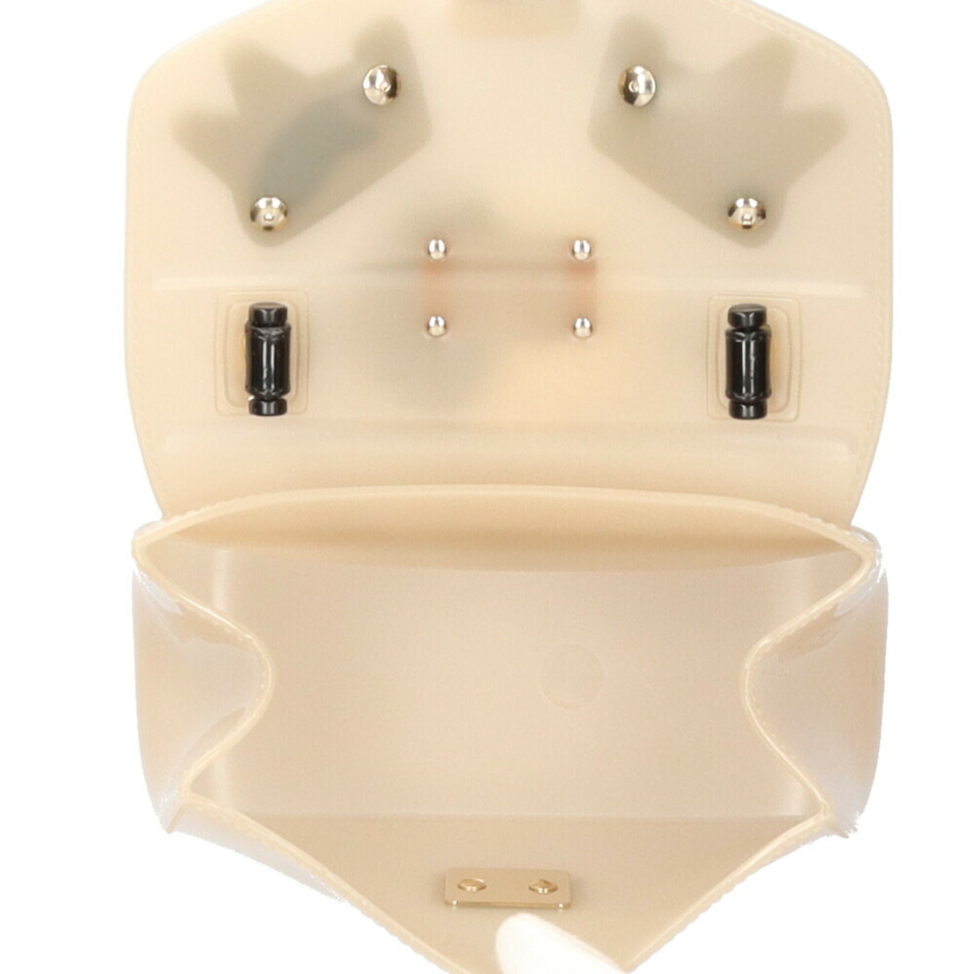 Furla Candy Beige Pvc Shoulder Bag (Pre-Owned)