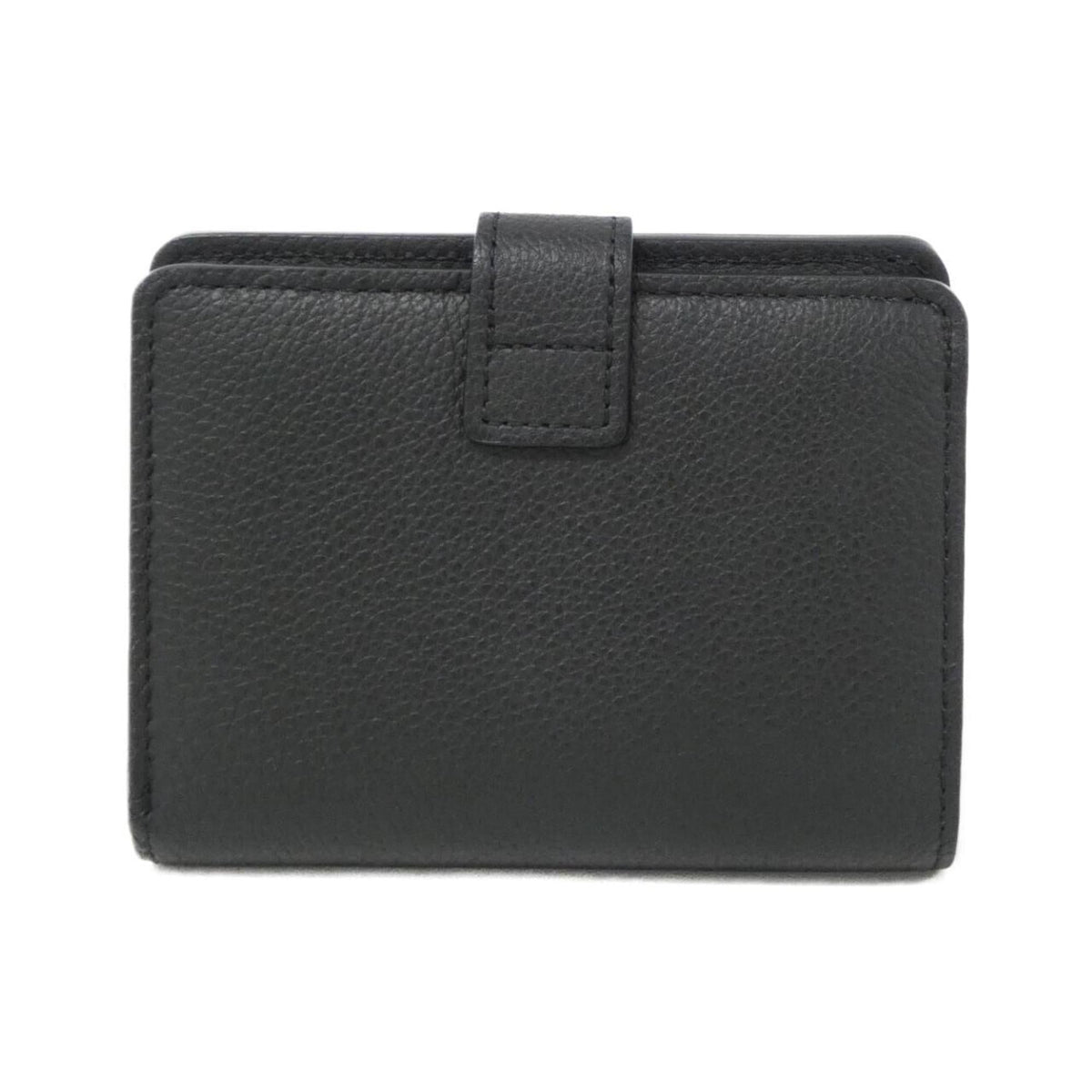 Louis Vuitton Black Leather Wallet (Bi-Fold) (Pre-Owned)
