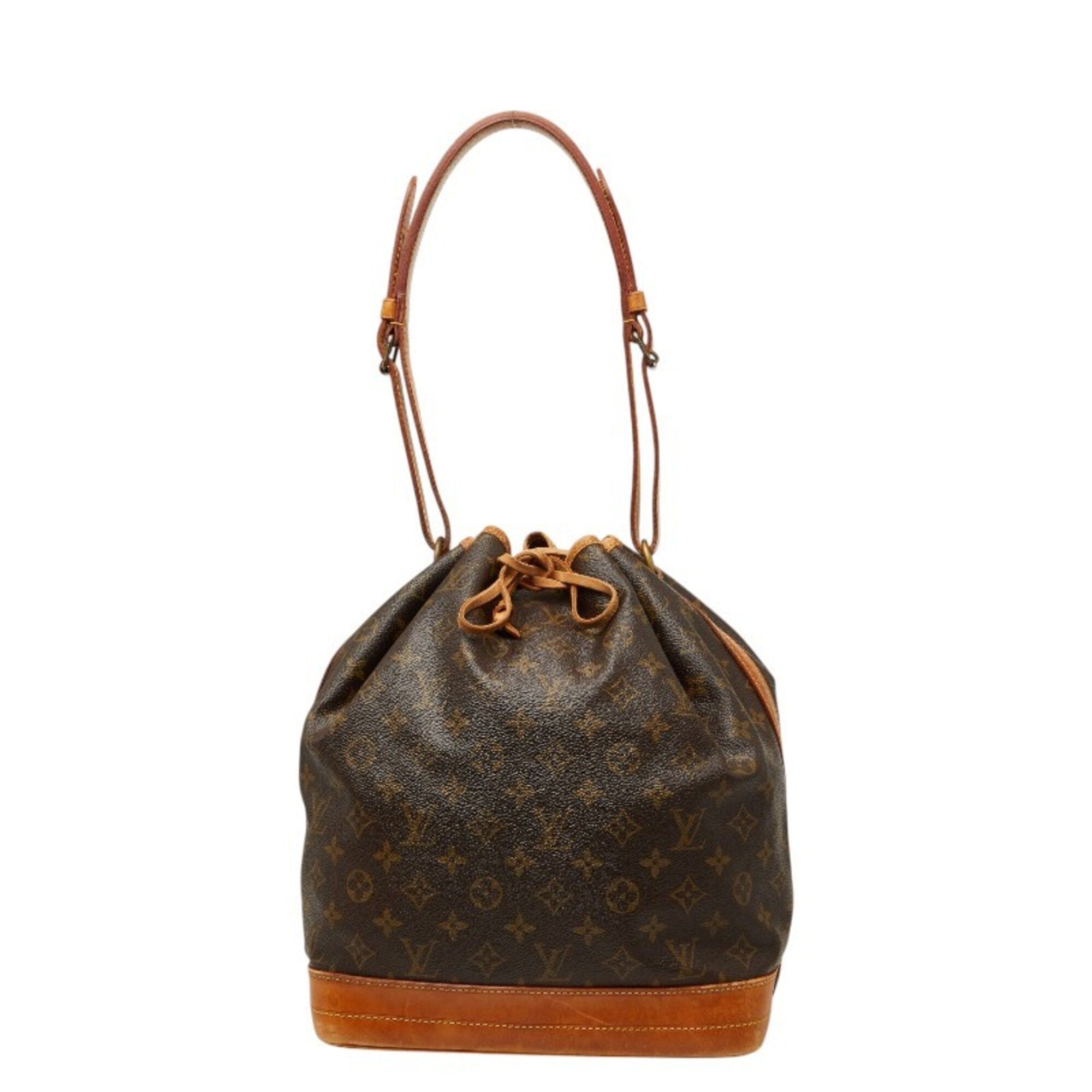Louis Vuitton Brown Pvc Leather Shoulder Bag (Pre-Owned)