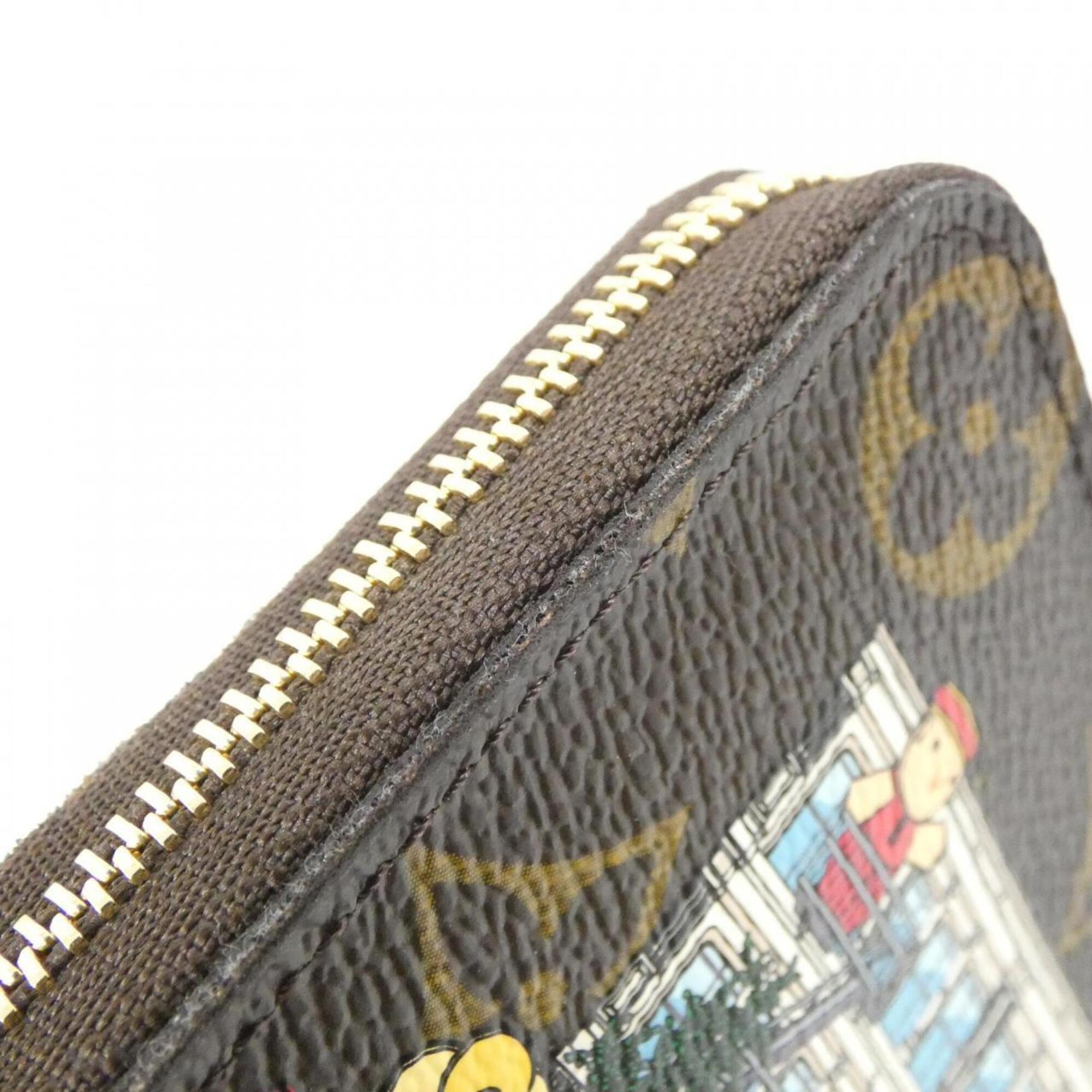 Louis Vuitton Brown Coated Canvas Coin Purse/Coin Case (Pre-Owned)