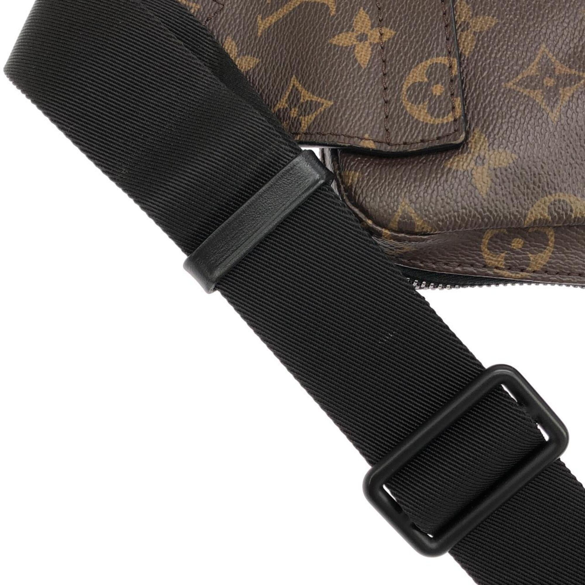 Louis Vuitton Marron Coated Canvas Shoulder Bag (Pre-Owned)