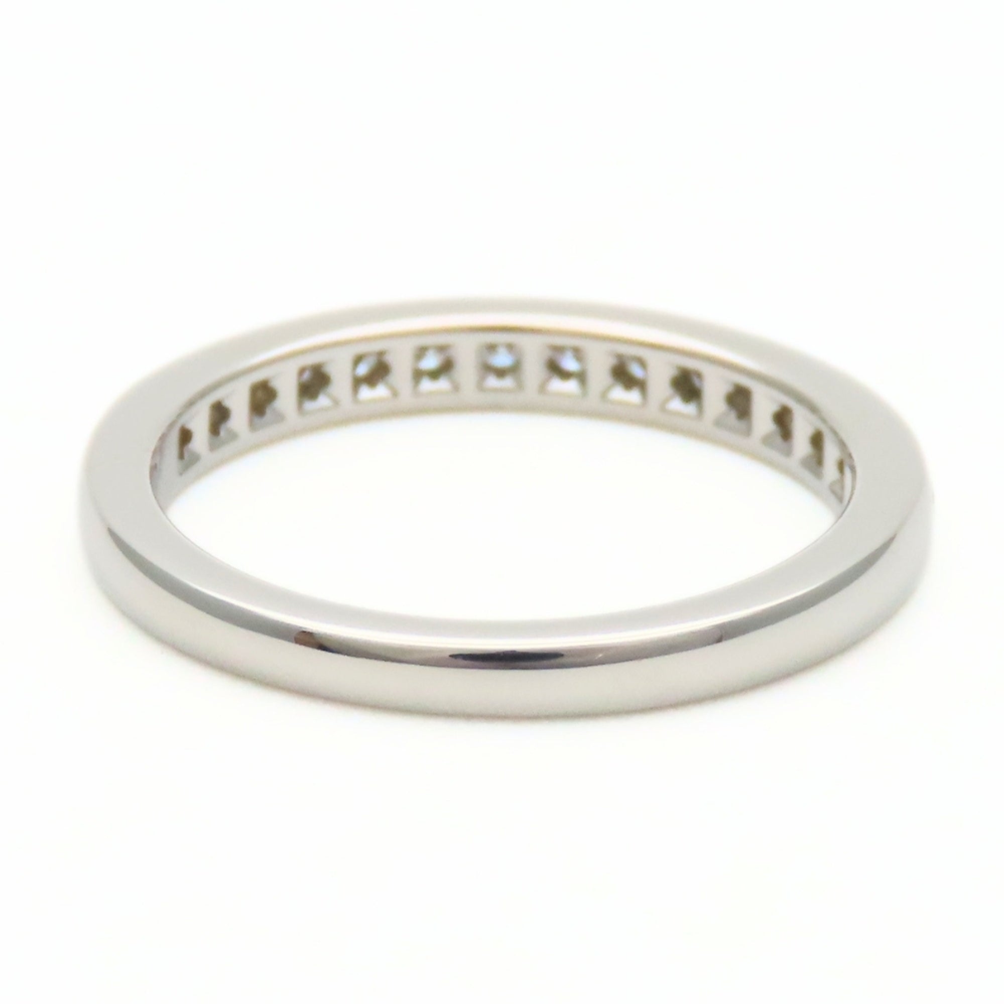 Tiffany Platinum Platinum 950 Band Ring (Pre-Owned)
