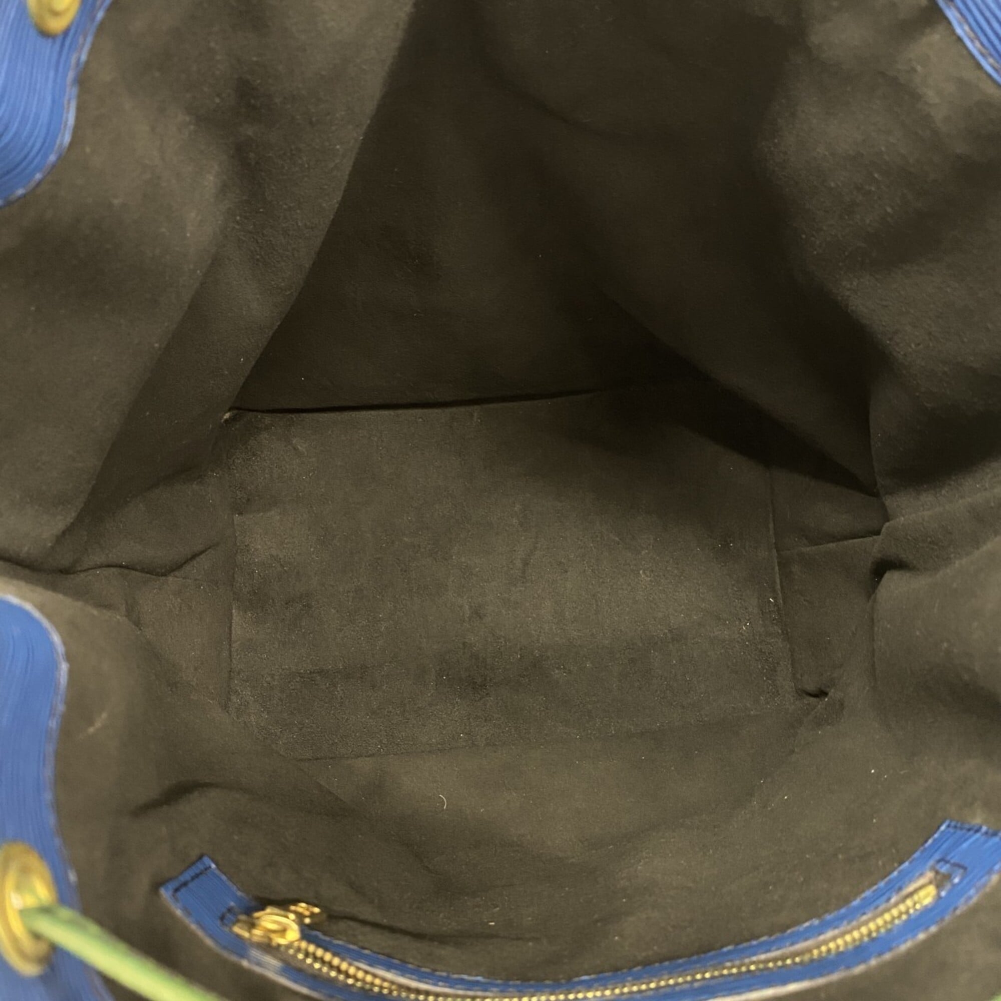 Louis Vuitton Borneo Green Toledo Blue Shoulder Bag (Pre-Owned)