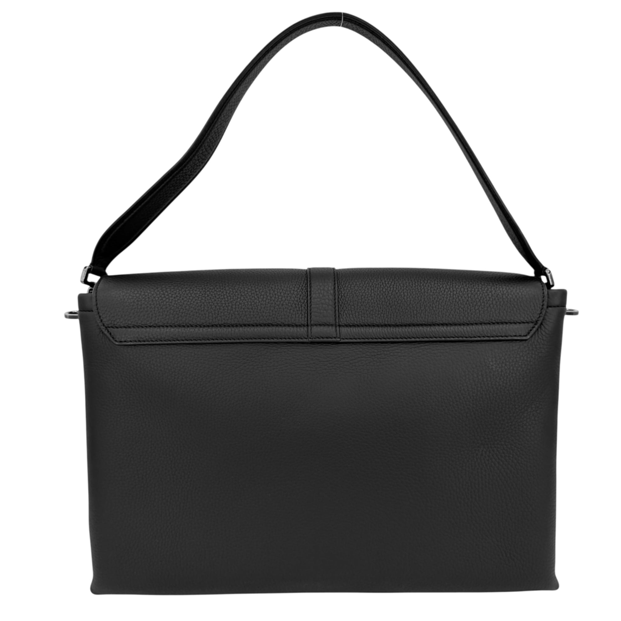 Christian Dior Black Leather Shoulder Bag (Pre-Owned)