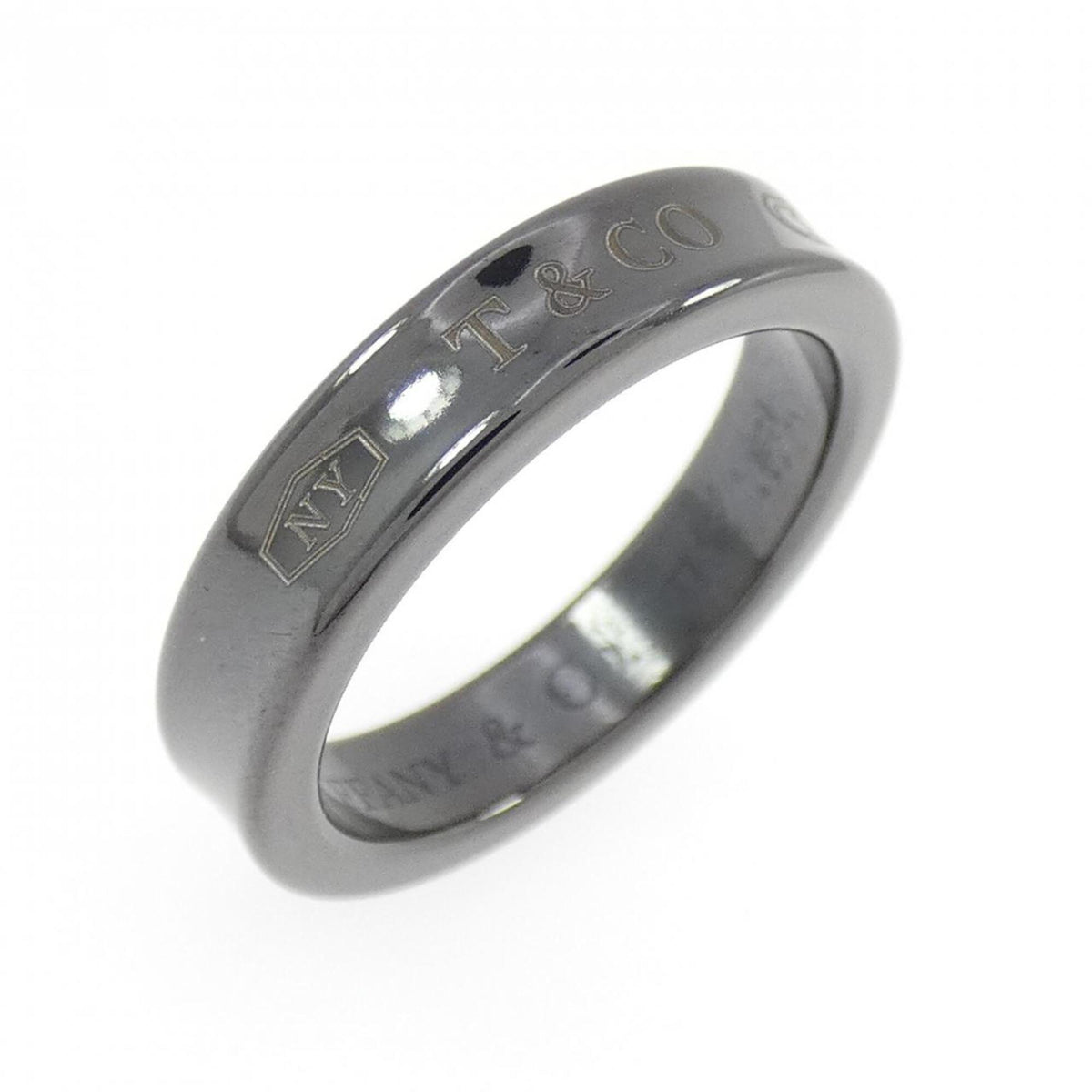 Tiffany Titanium Band Ring (Pre-Owned)